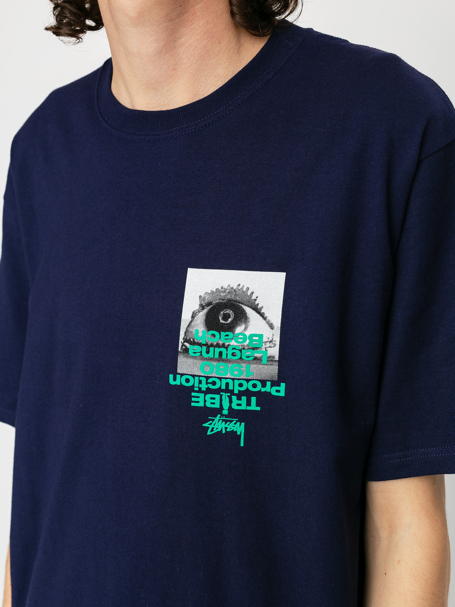 Stussy Tribe T-shirt - navy blue (navy)