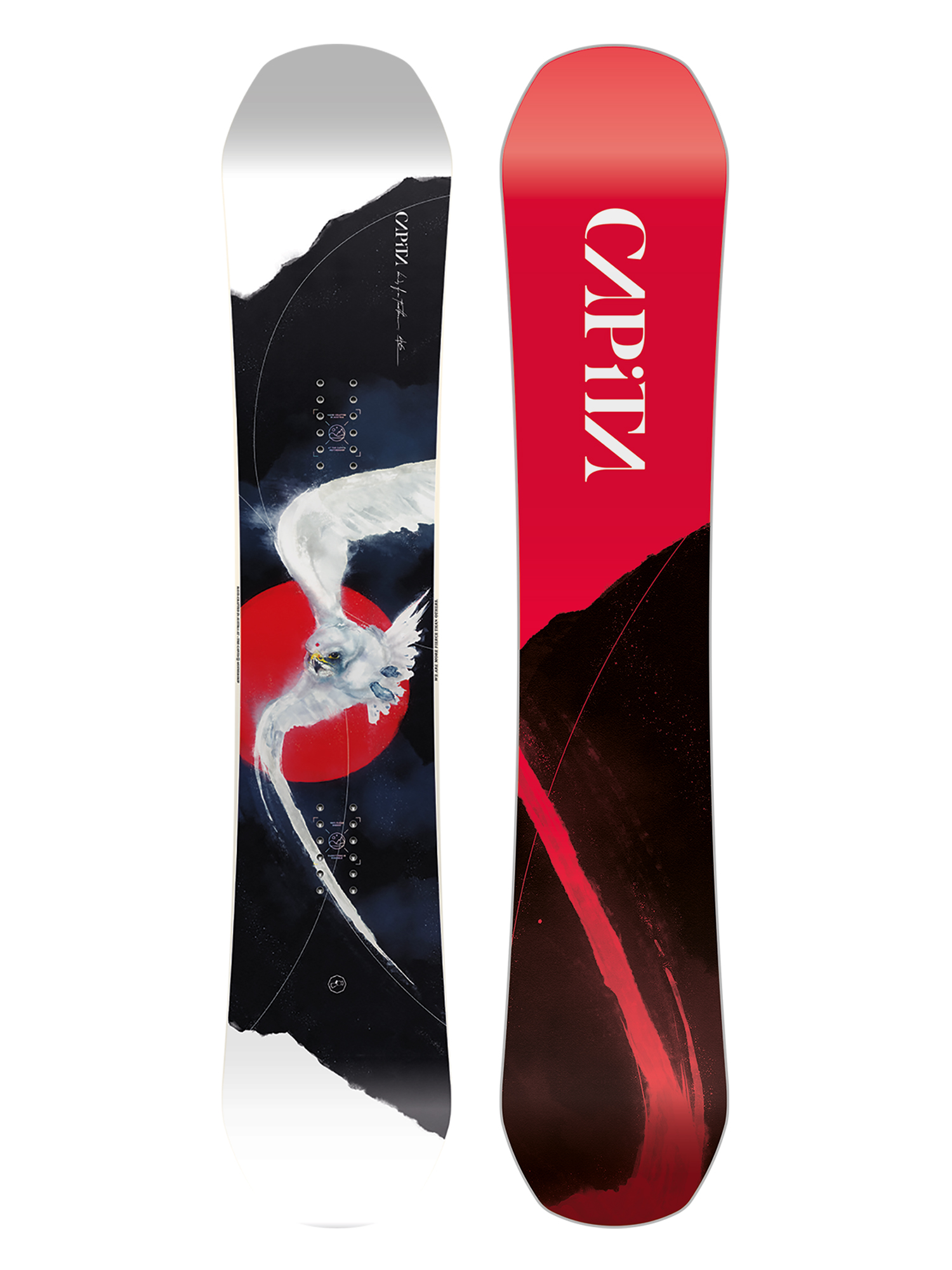 Capita Birds Of A Feather Snowboard Wmn - red