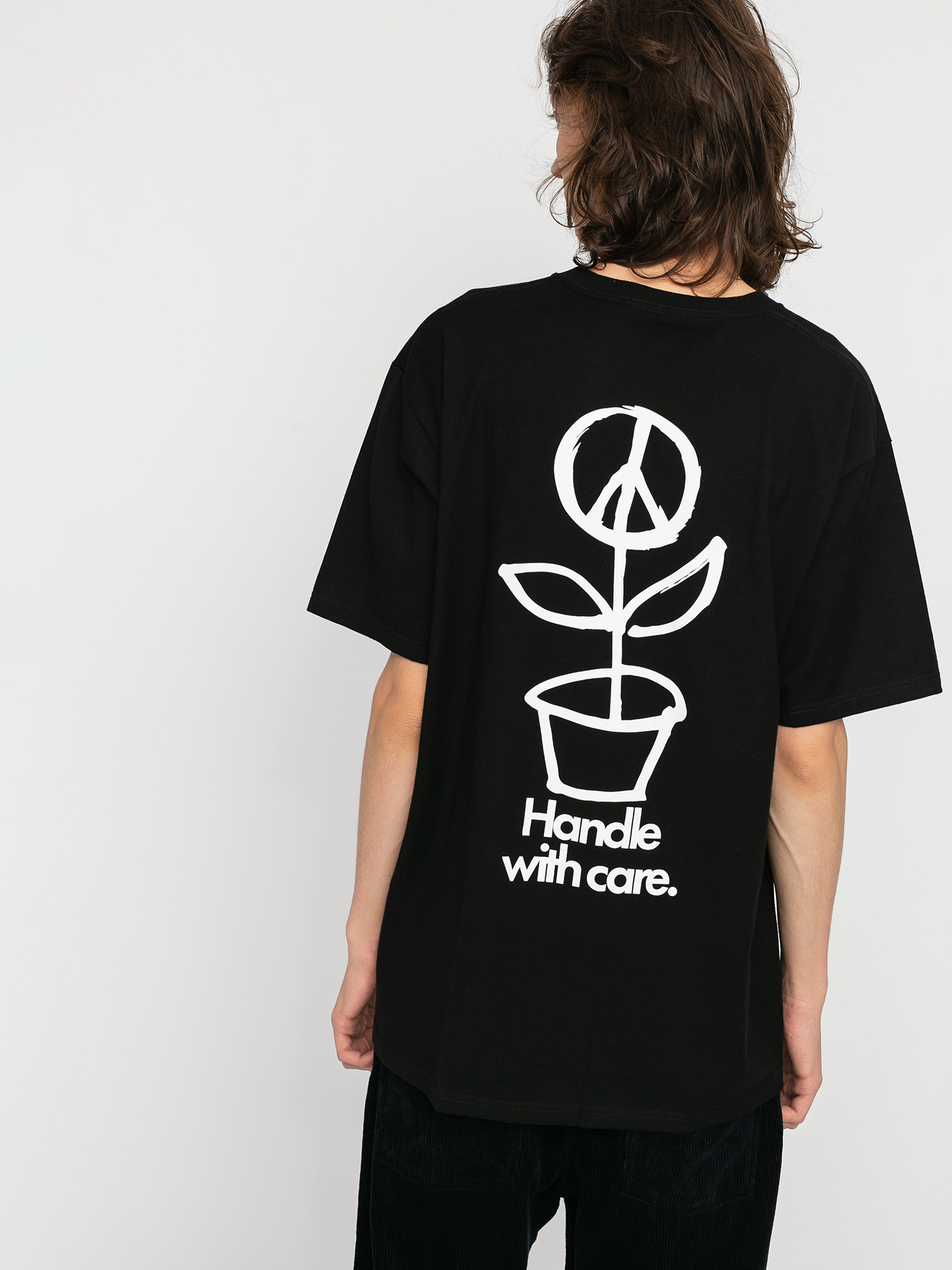 Stussy Peace Pot T-shirt (black)
