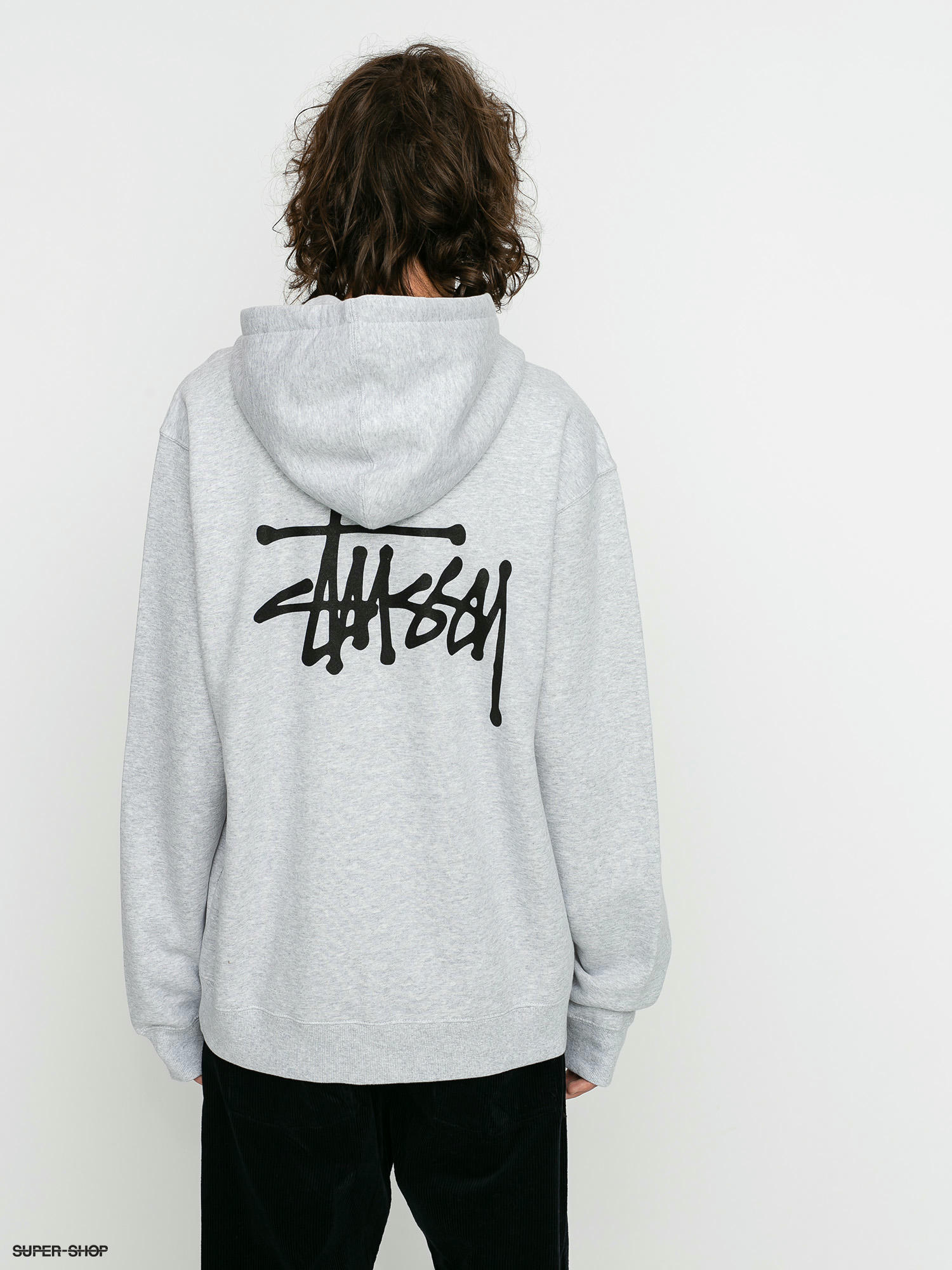 Stussy Basic ZHD Hoodie (ash heather)