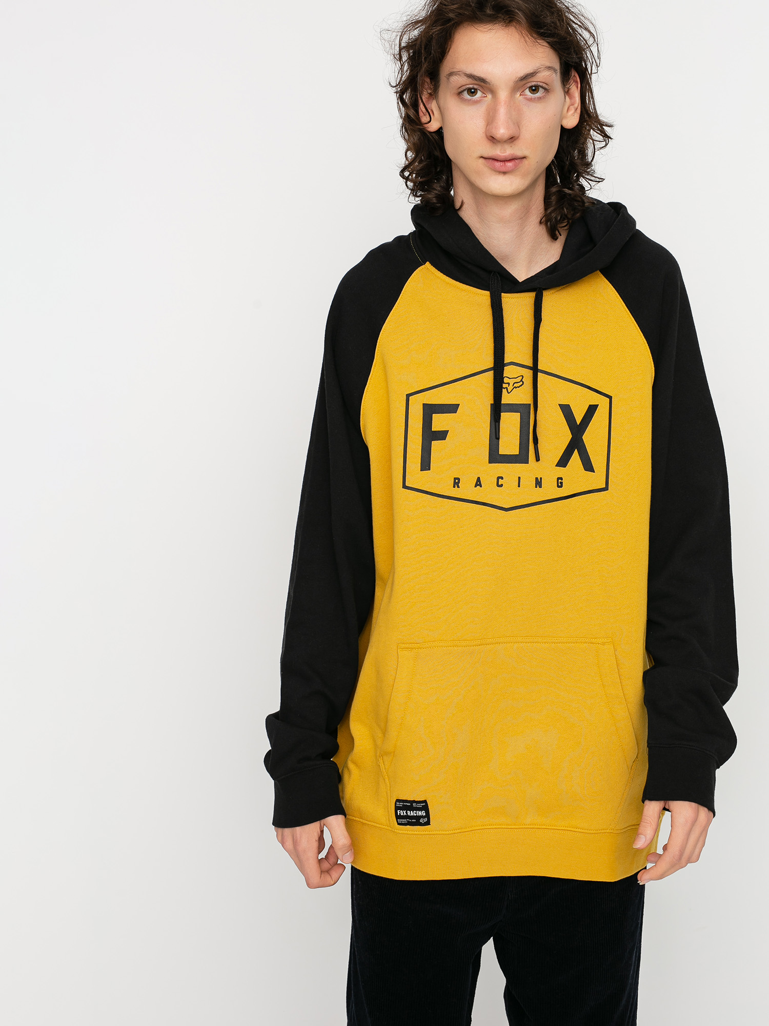 yellow fox hoodie
