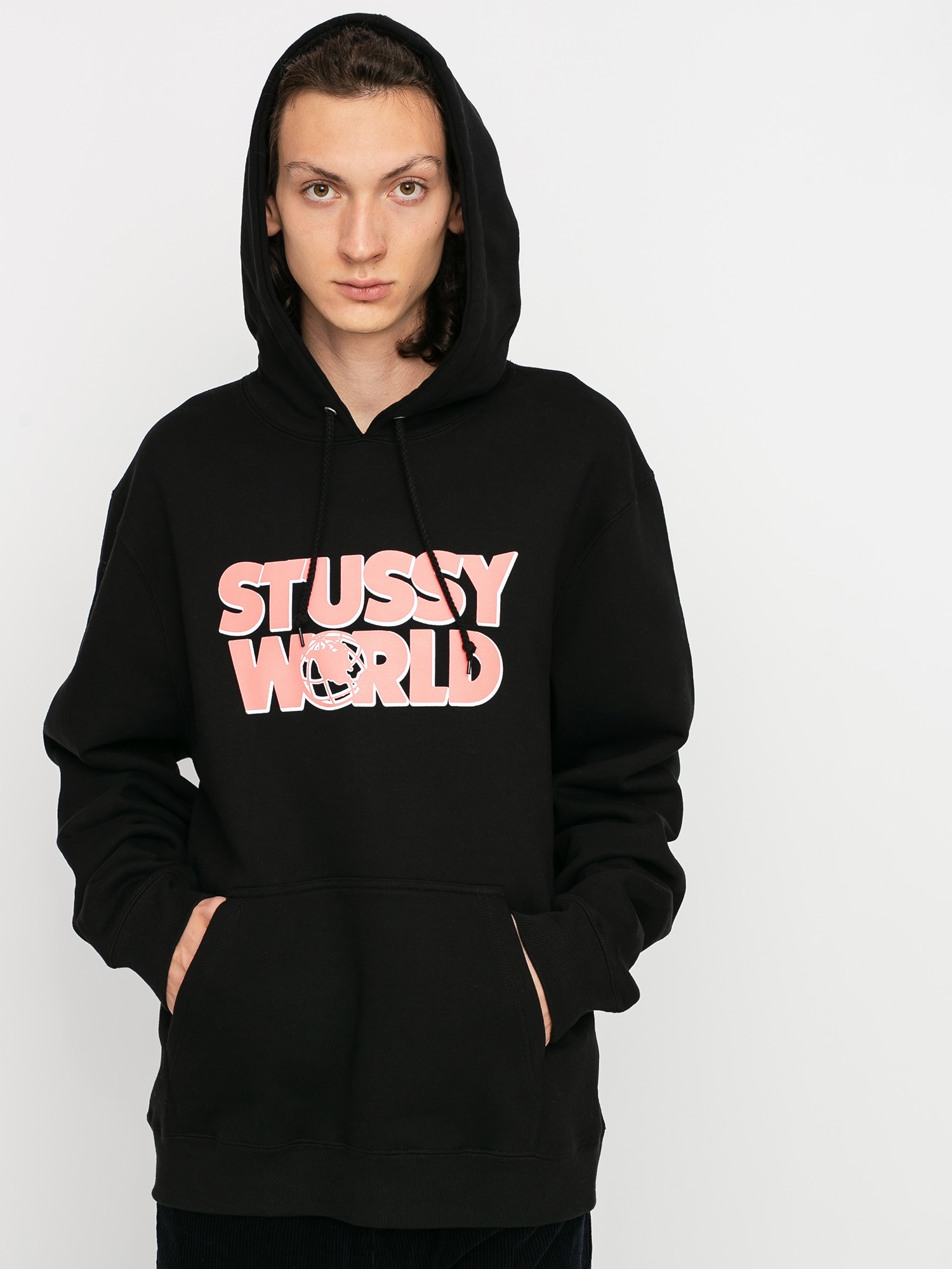 Stussy World HD Hoodie (black)