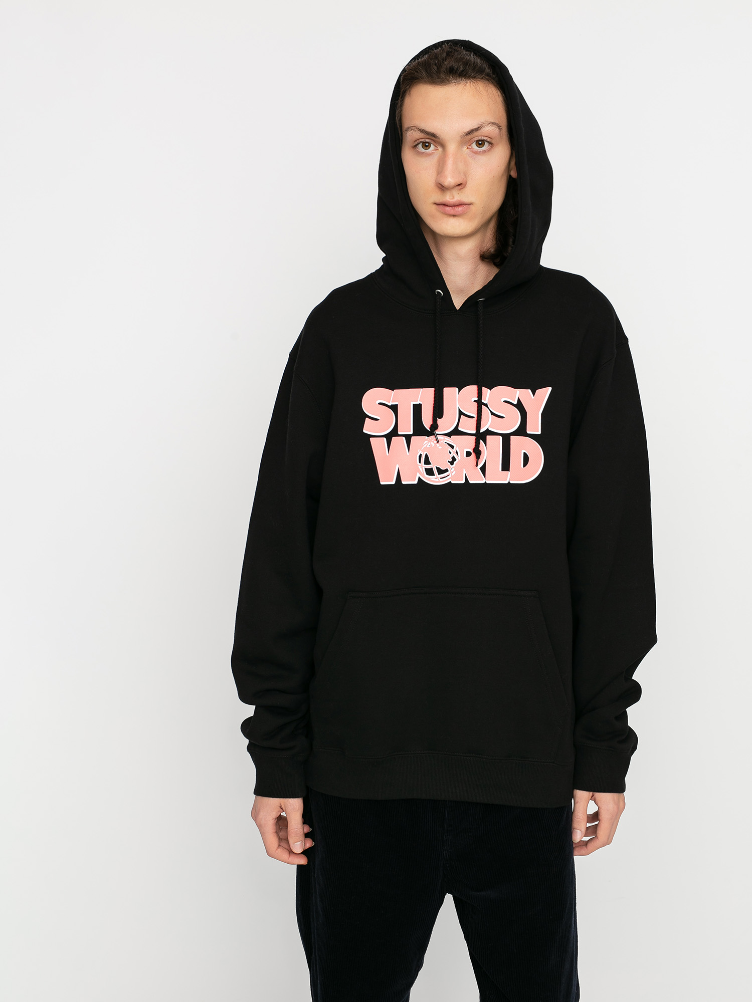 Stussy World HD Hoodie (black)