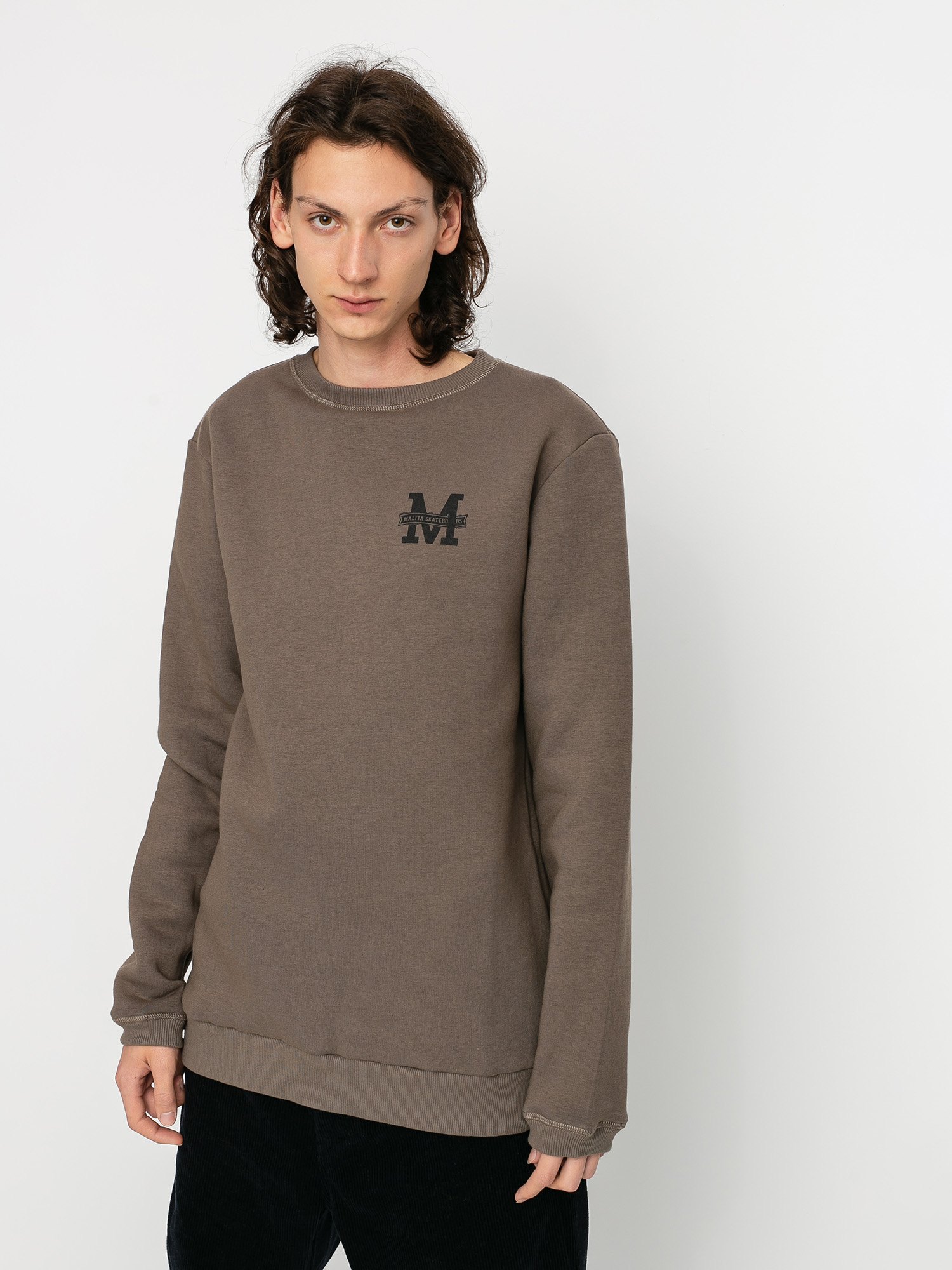 Malita Logo Sweatshirt (brown)