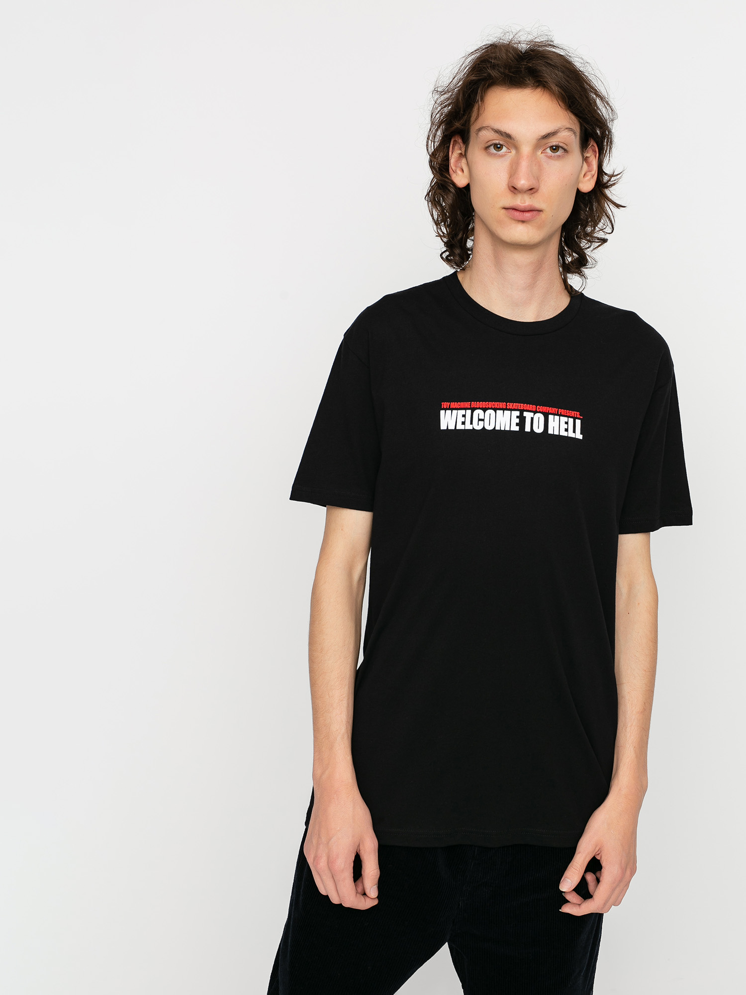 Toy Machine Welcome To Hell T-Shirt (black)