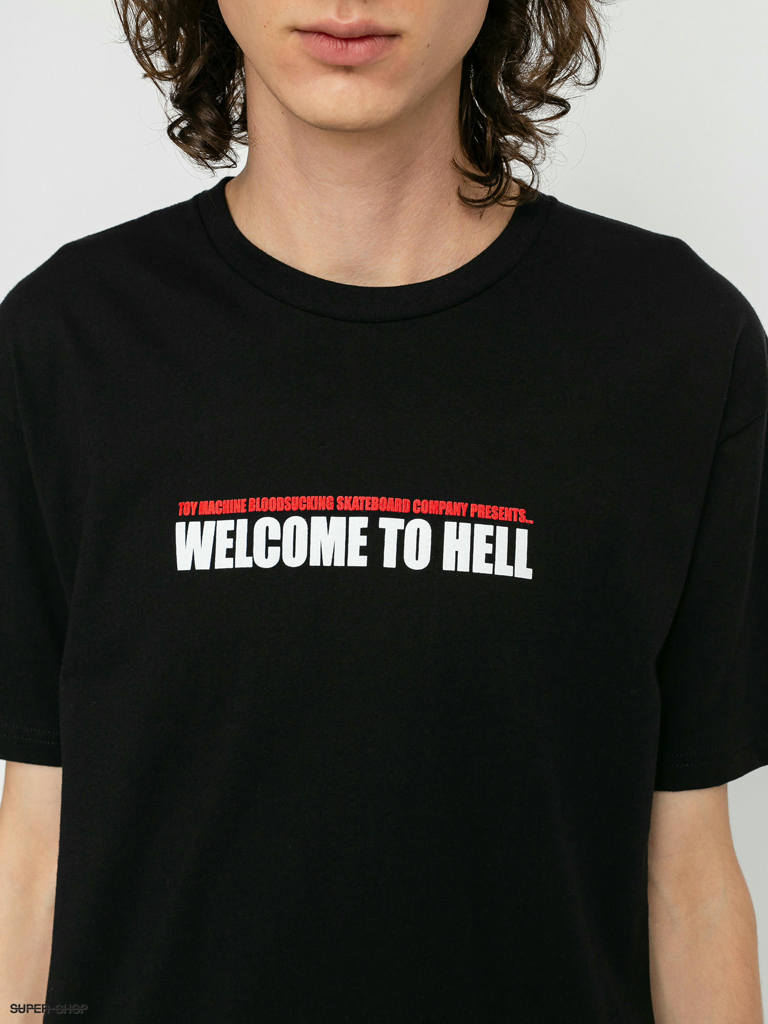 Toy Machine Welcome To Hell T-shirt (black)