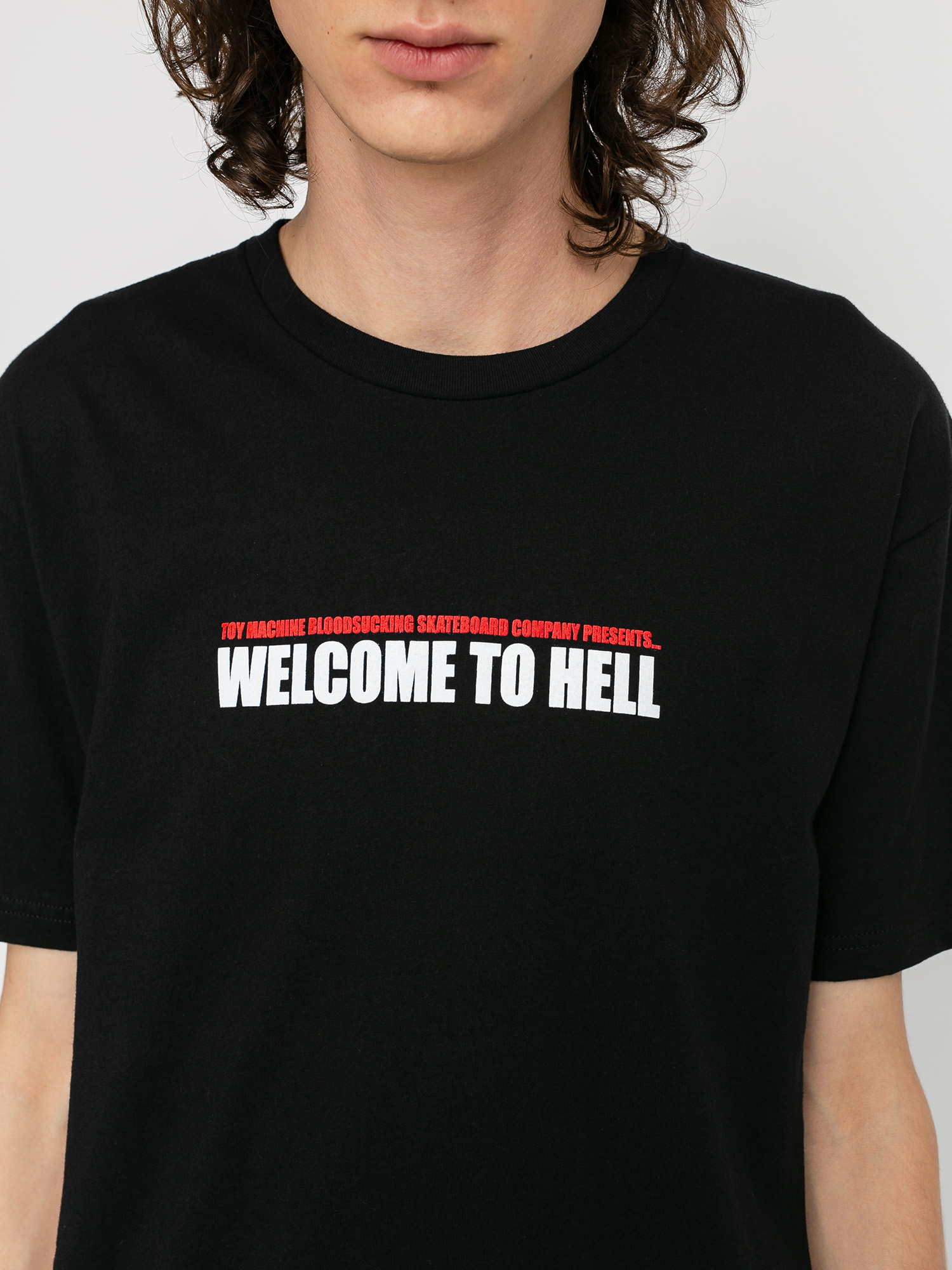Toy Machine Welcome To Hell T-Shirt (black)