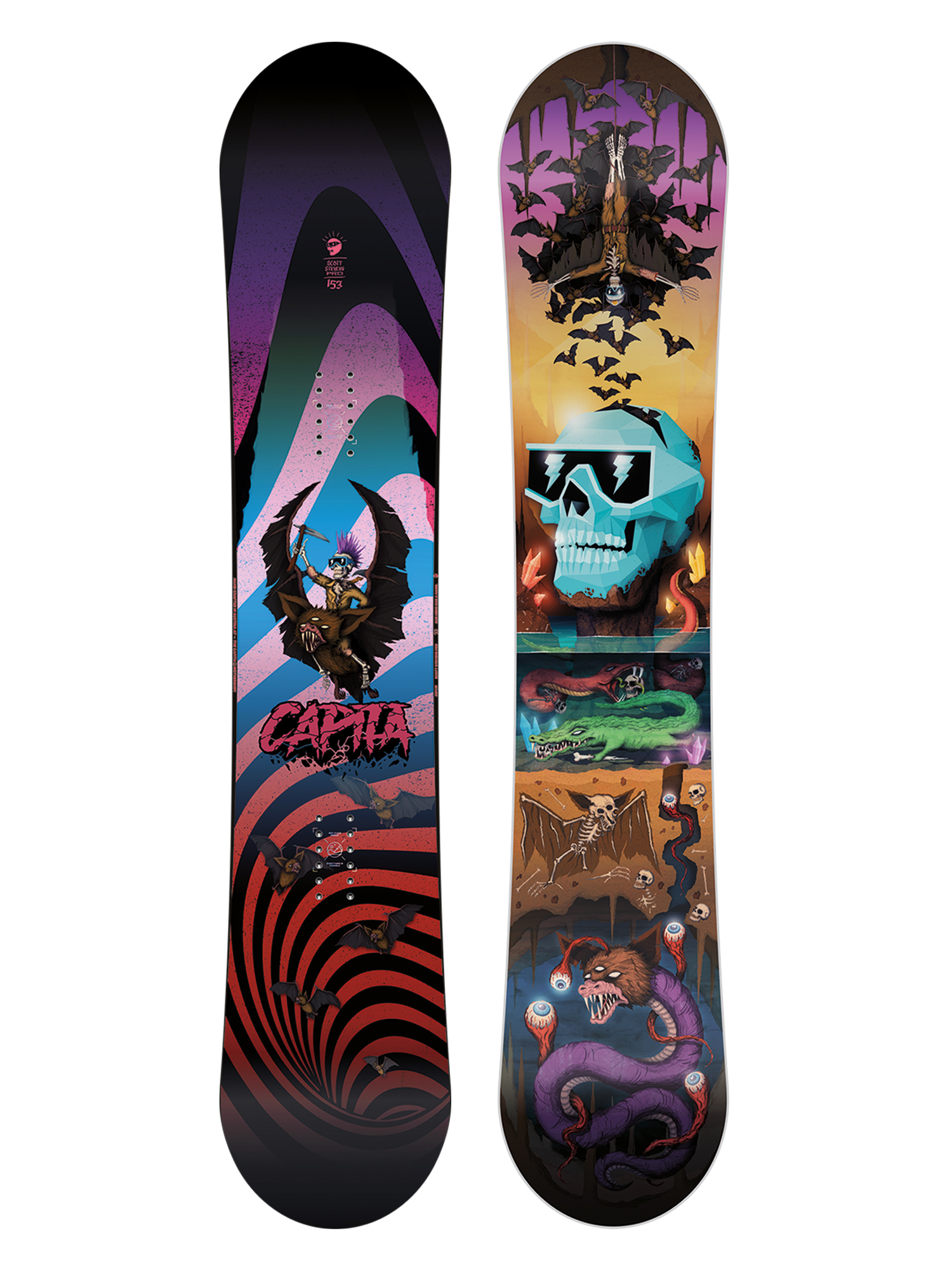 Capita Scott Stevens Pro Snowboard - multicolor
