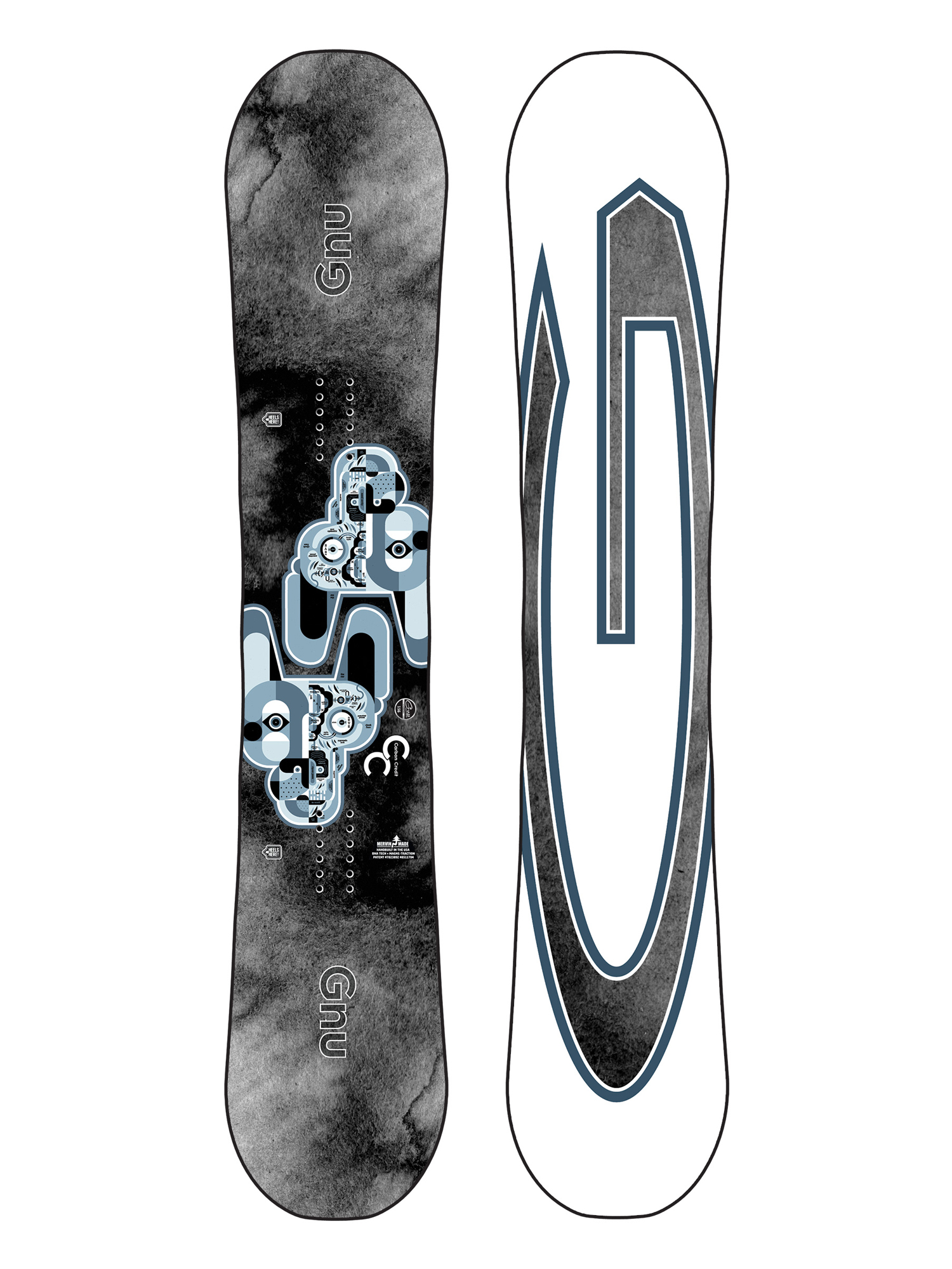 Mens Gnu Carbon Credit Snowboard 