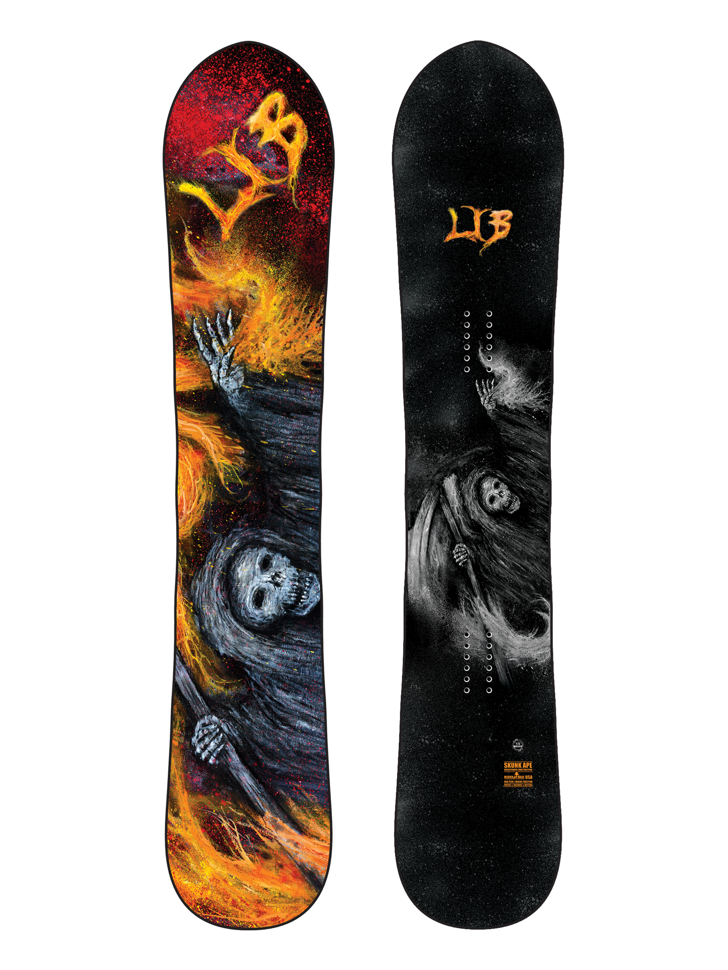 Mens Lib Tech Skunk Ape Snowboard 