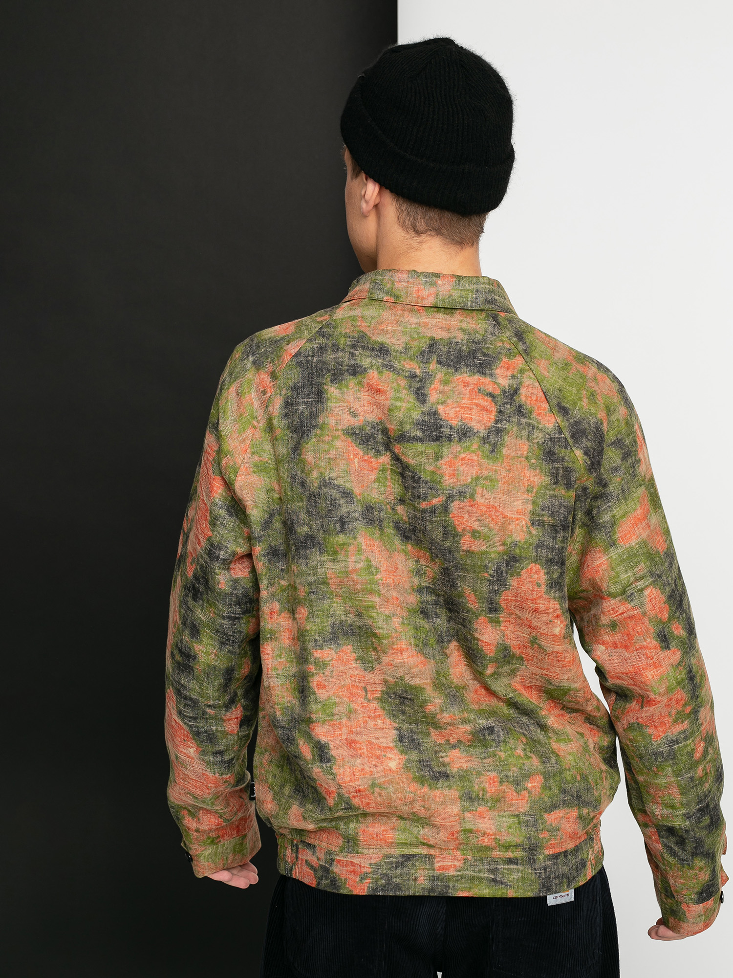Stussy Reverse Jacquard Bryan Jacket - camo (floral)