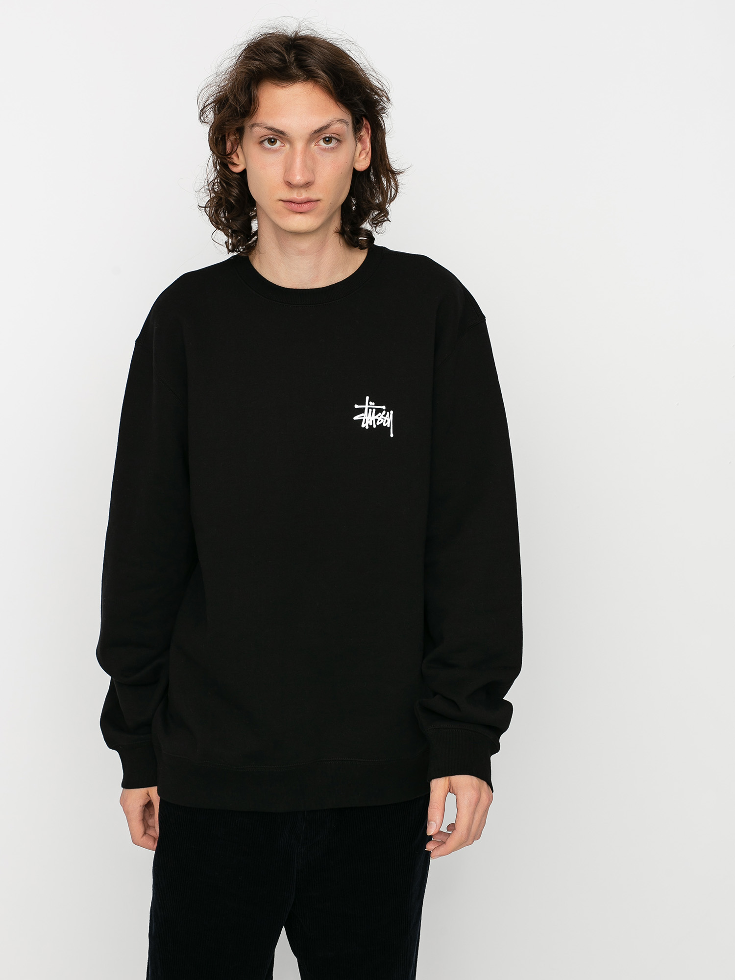 Stussy Basic Sweatshirt (black)