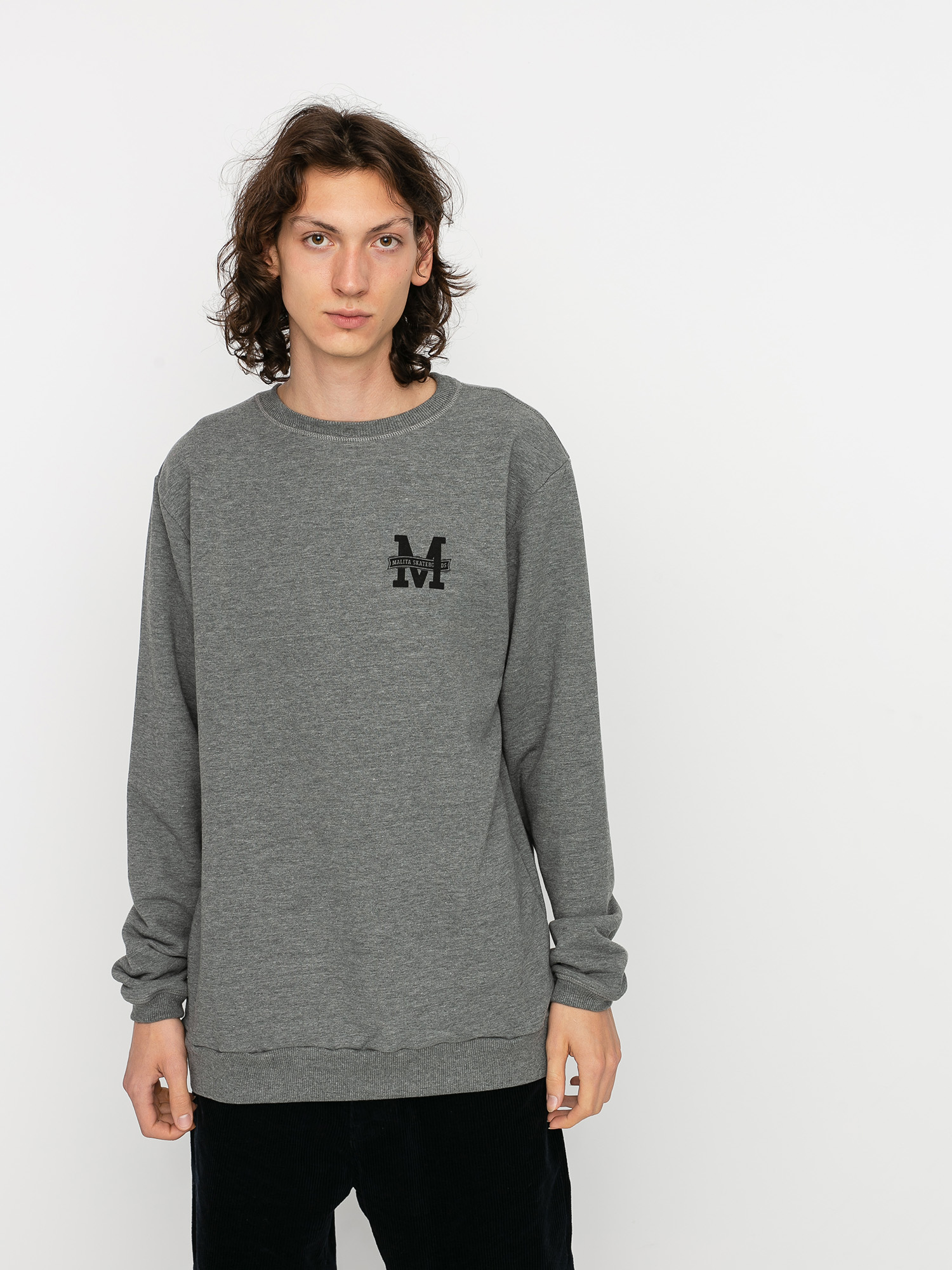 Malita Logo Sweatshirt (heather grey)