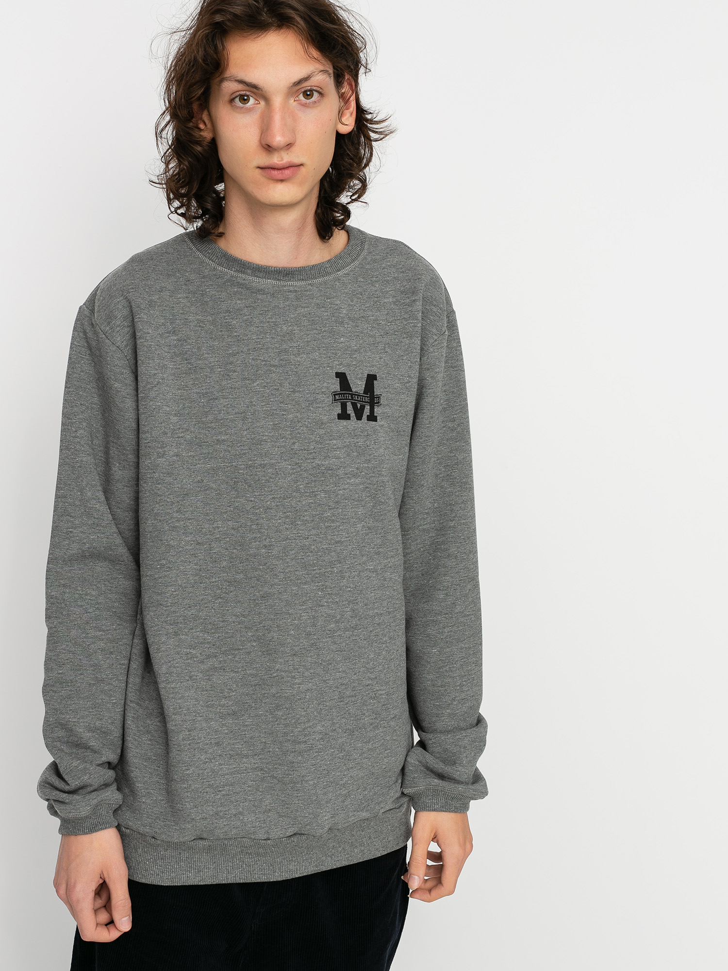 Malita Logo Sweatshirt (heather grey)
