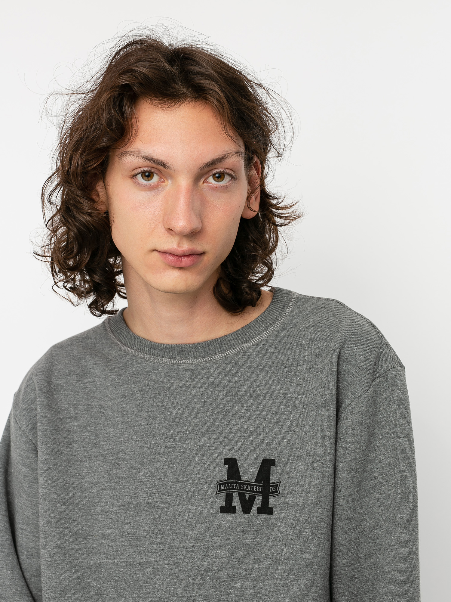 Malita Logo Sweatshirt (heather grey)