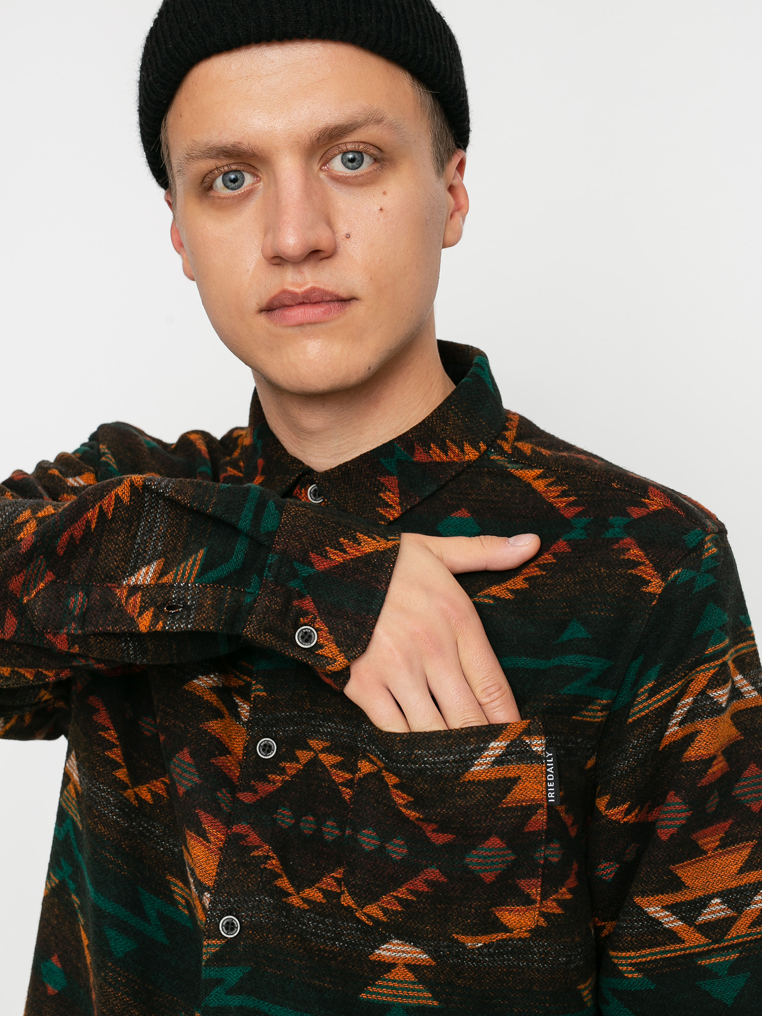 Iriedaily Santania Shirt (petrol red)