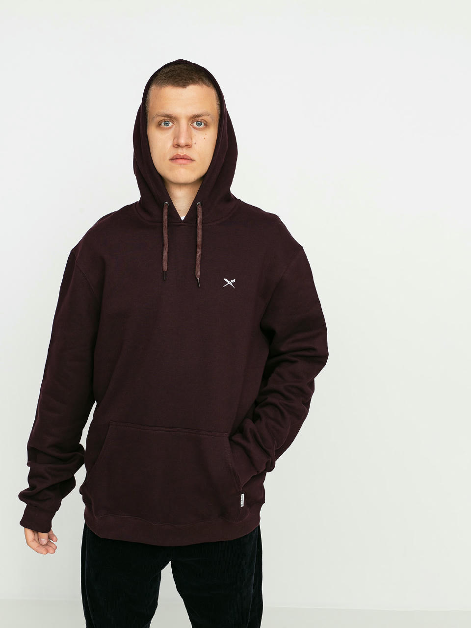 Iriedaily Mini Flag 2 HD Hoody (aubergine)