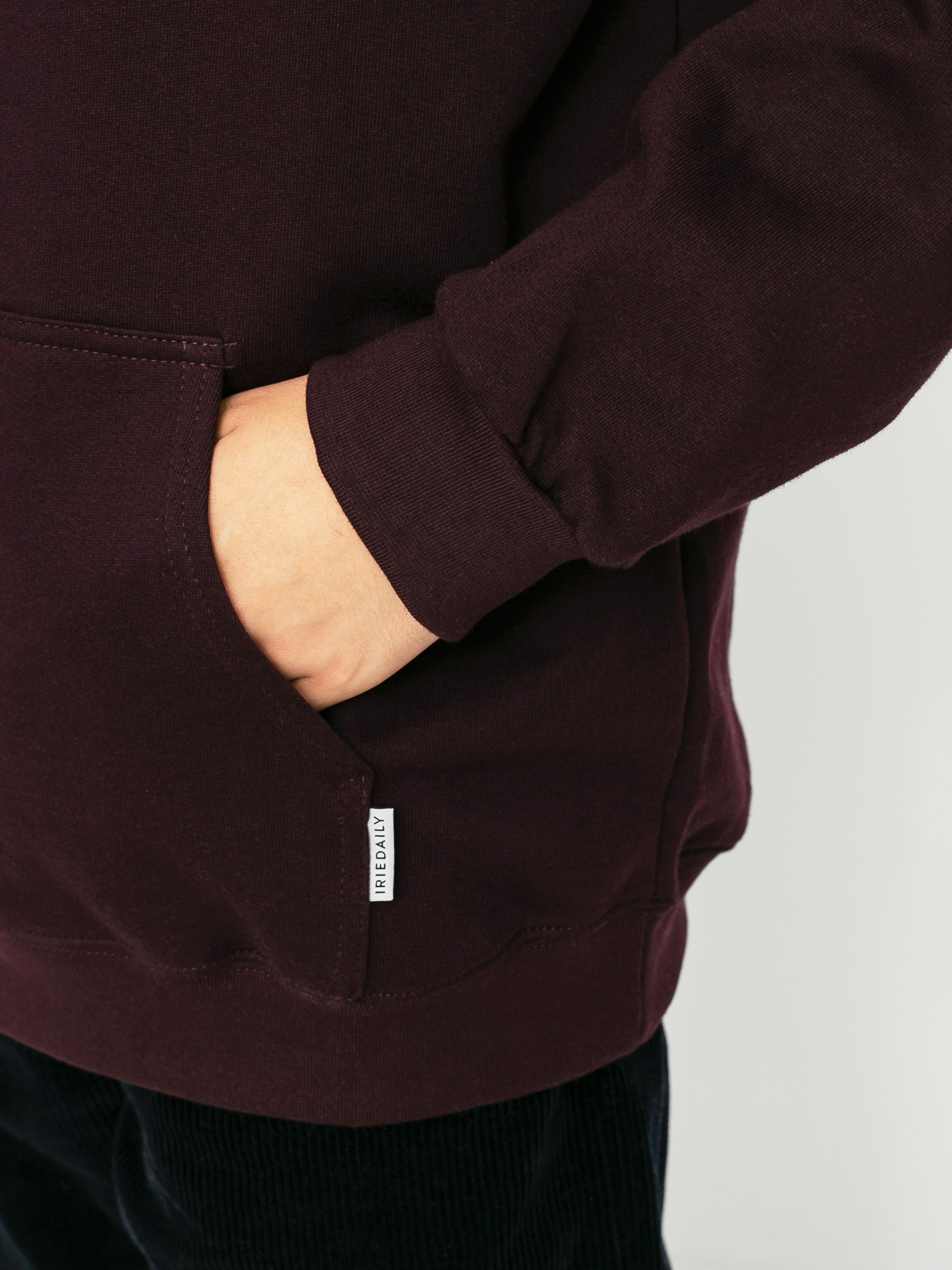 Iriedaily Mini Flag 2 HD Hoodie (aubergine)