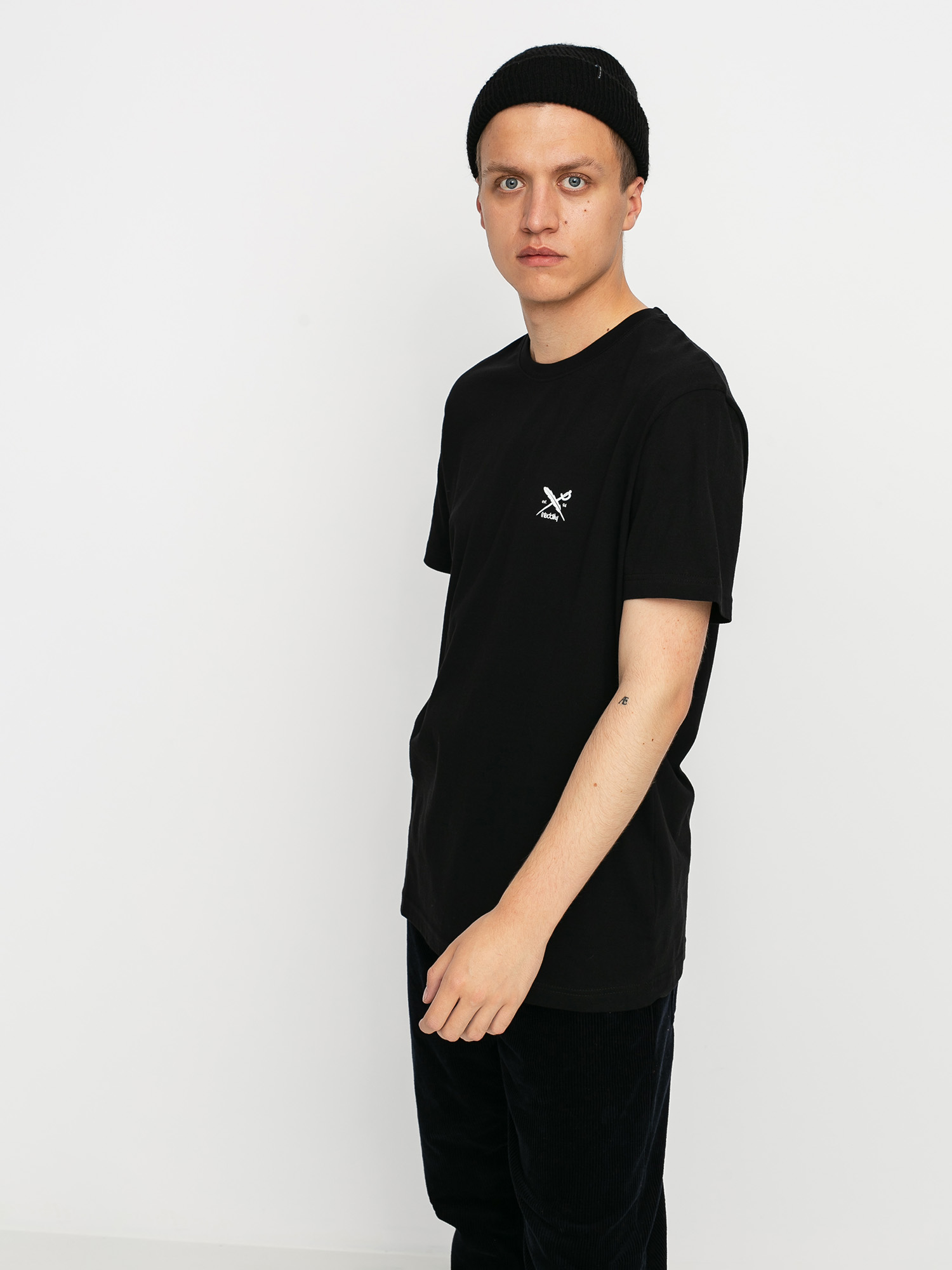 Iriedaily Chestflag T-shirt (black)