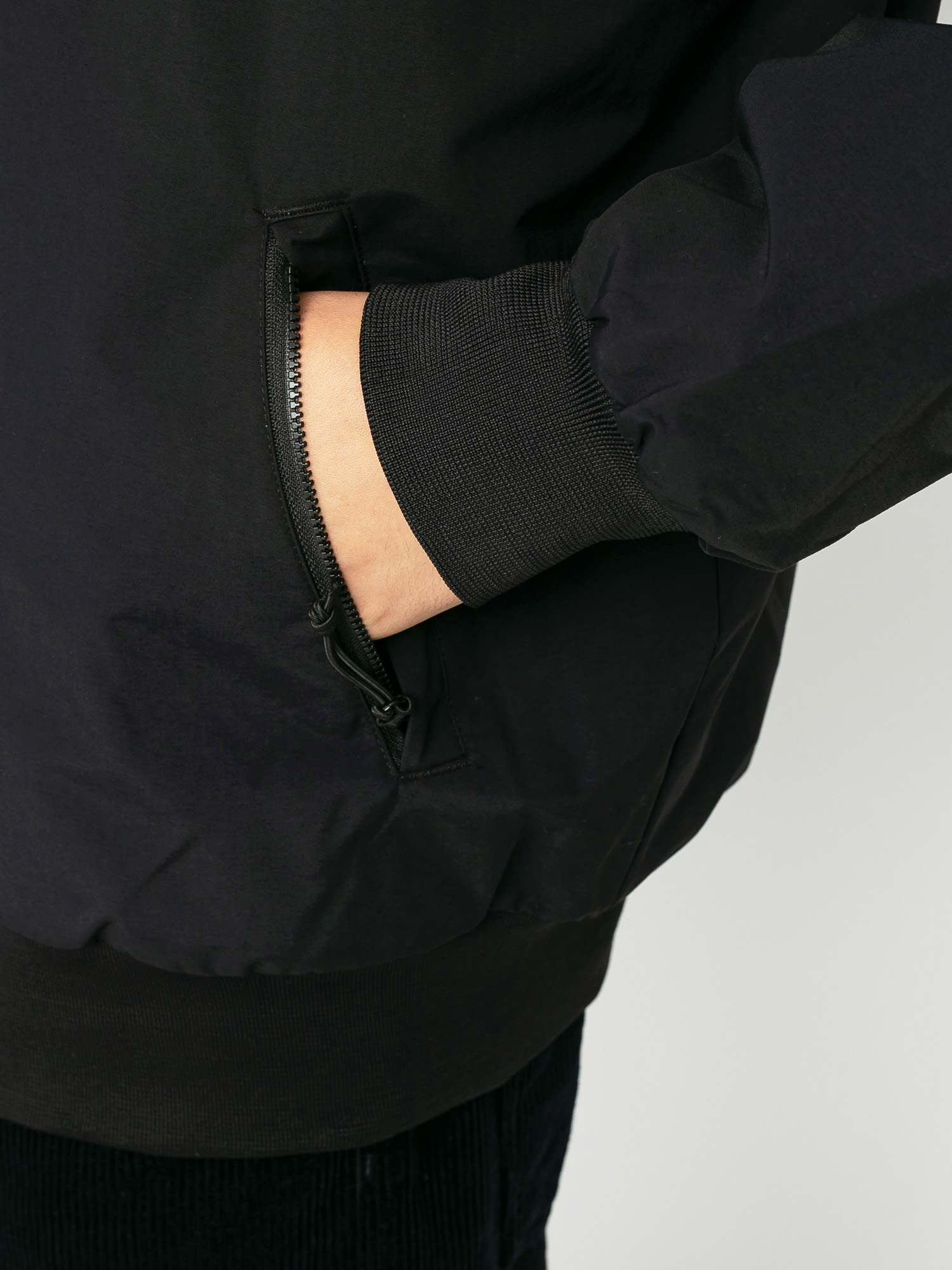 Carhartt WIP Hooded Sail Jacket (black/white)