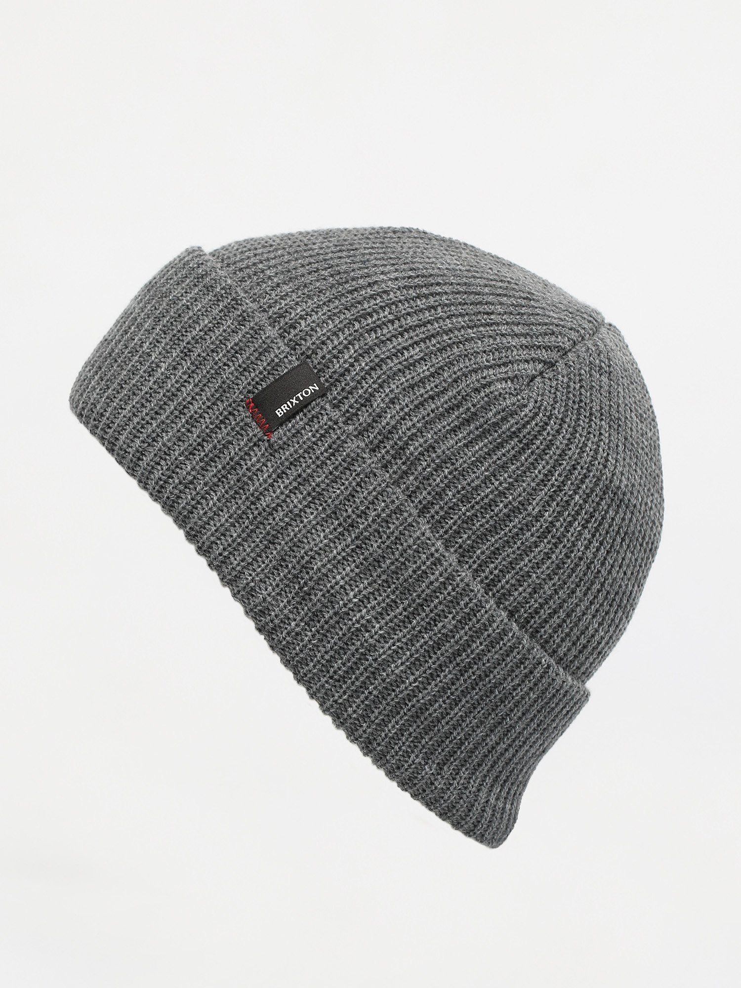 brixton heist beanie heather grey