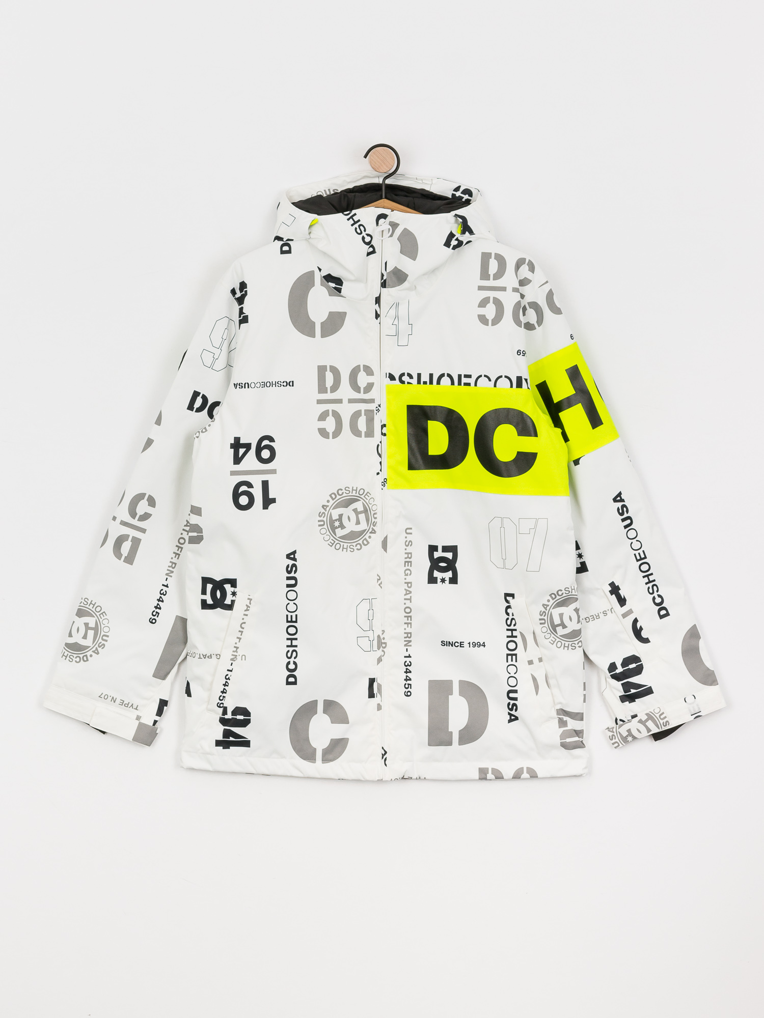 Mens DC Propaganda Snowboard jacket (syndicate white)