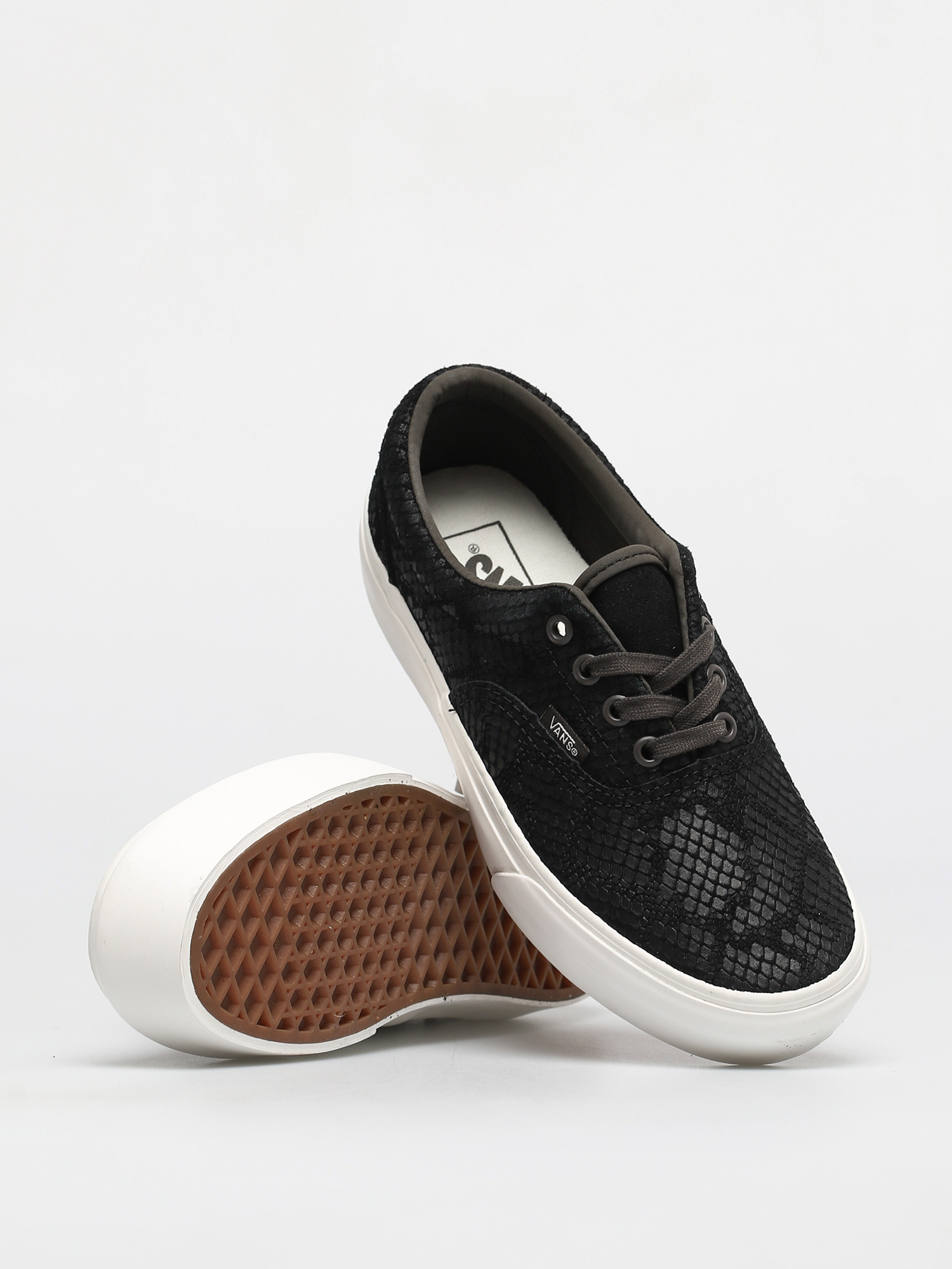 Vans Era Platform Shoes (animal/emboss/black)