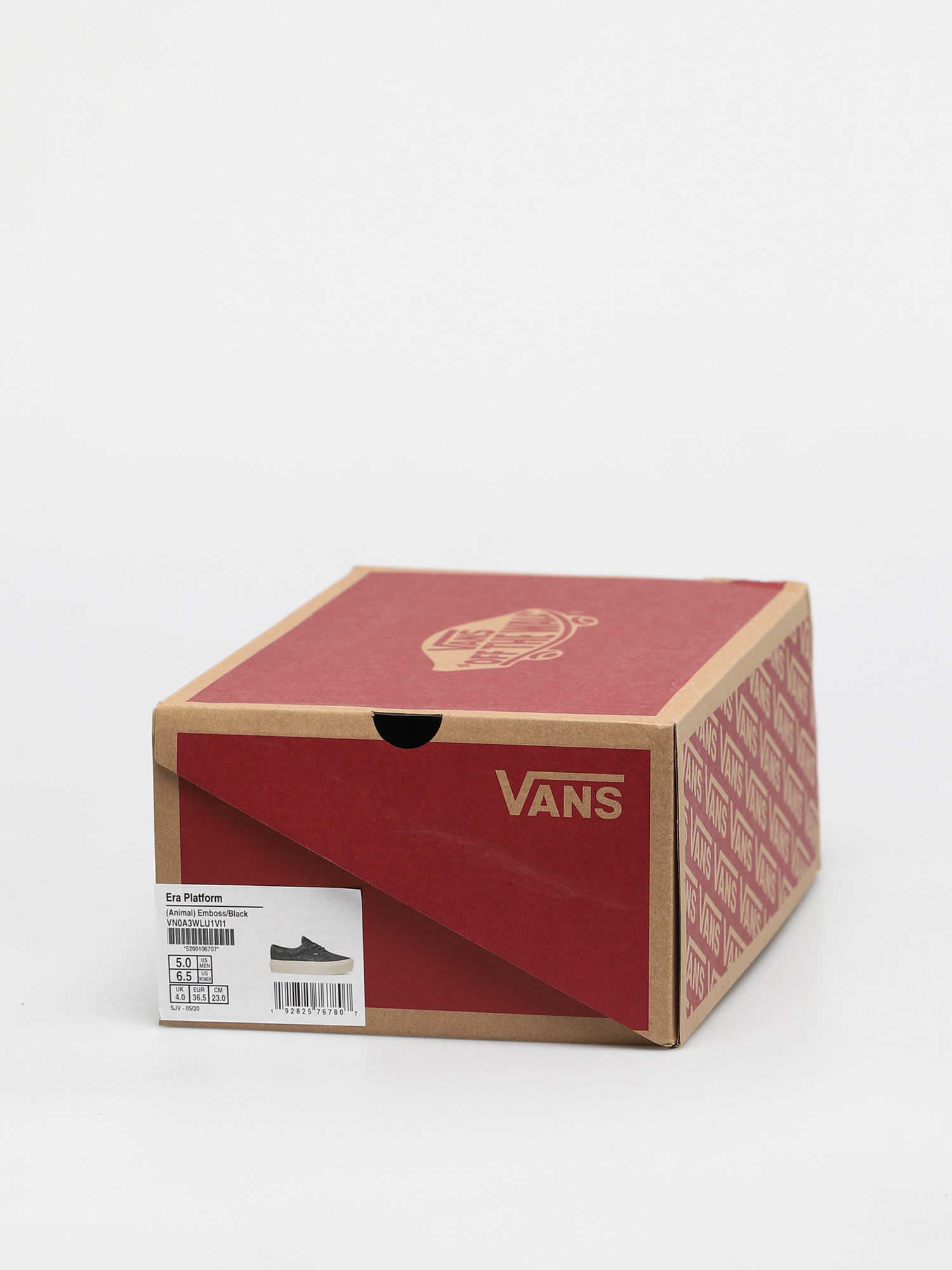 Vans Era Platform Shoes (animal/emboss/black)