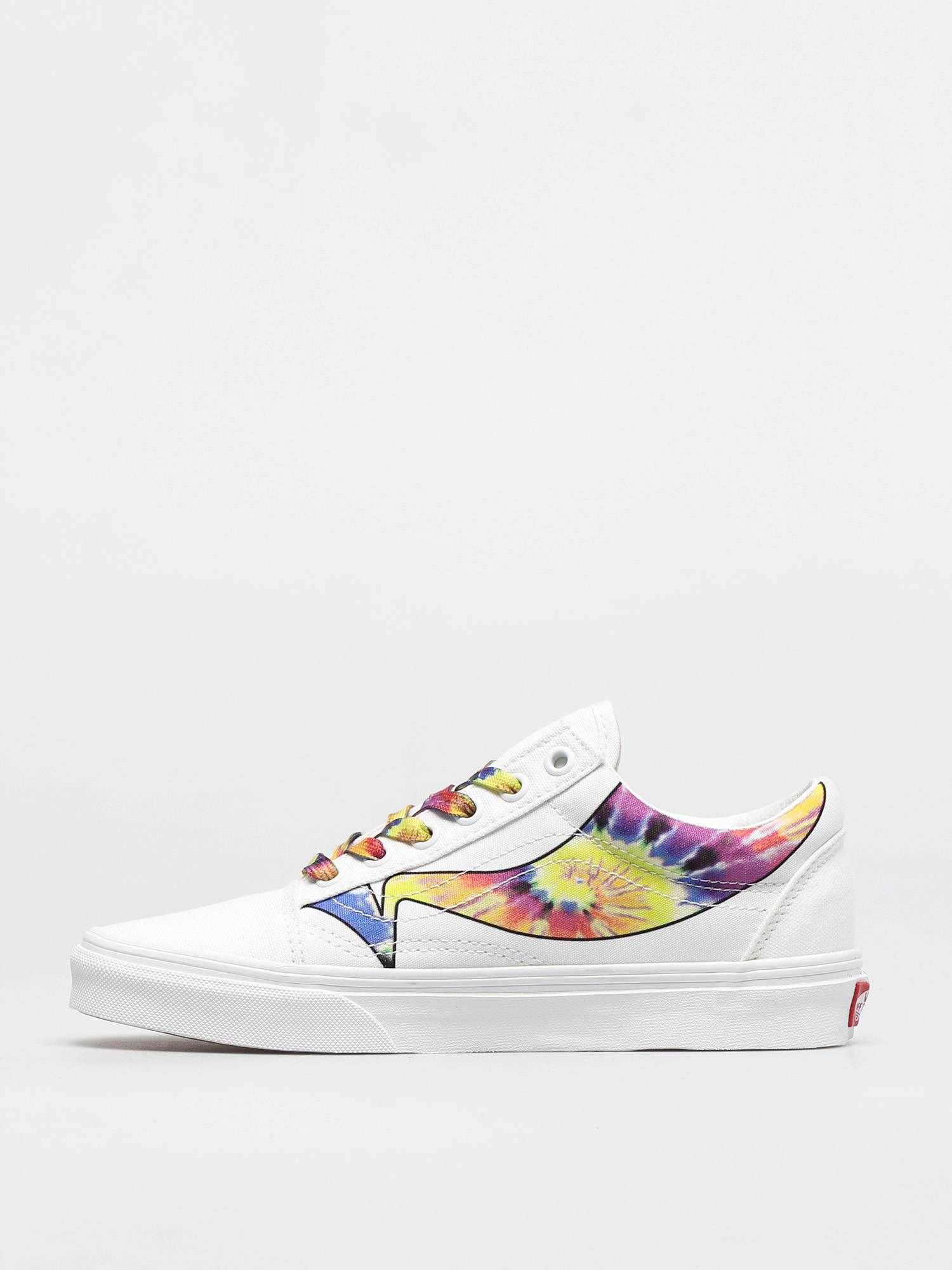 Vans Old Skool Shoes (warp/true white/tie dye)