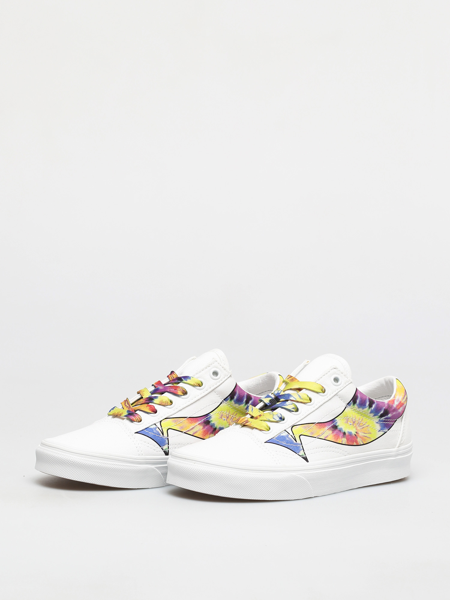 Vans Old Skool Schuhe (warp/true white/tie dye)