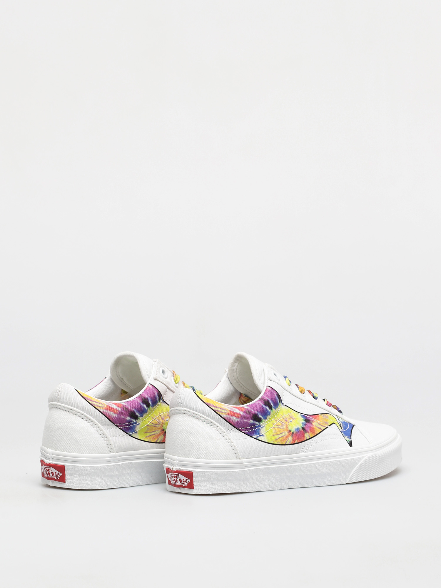 Vans Old Skool Shoes (warp/true white/tie dye)