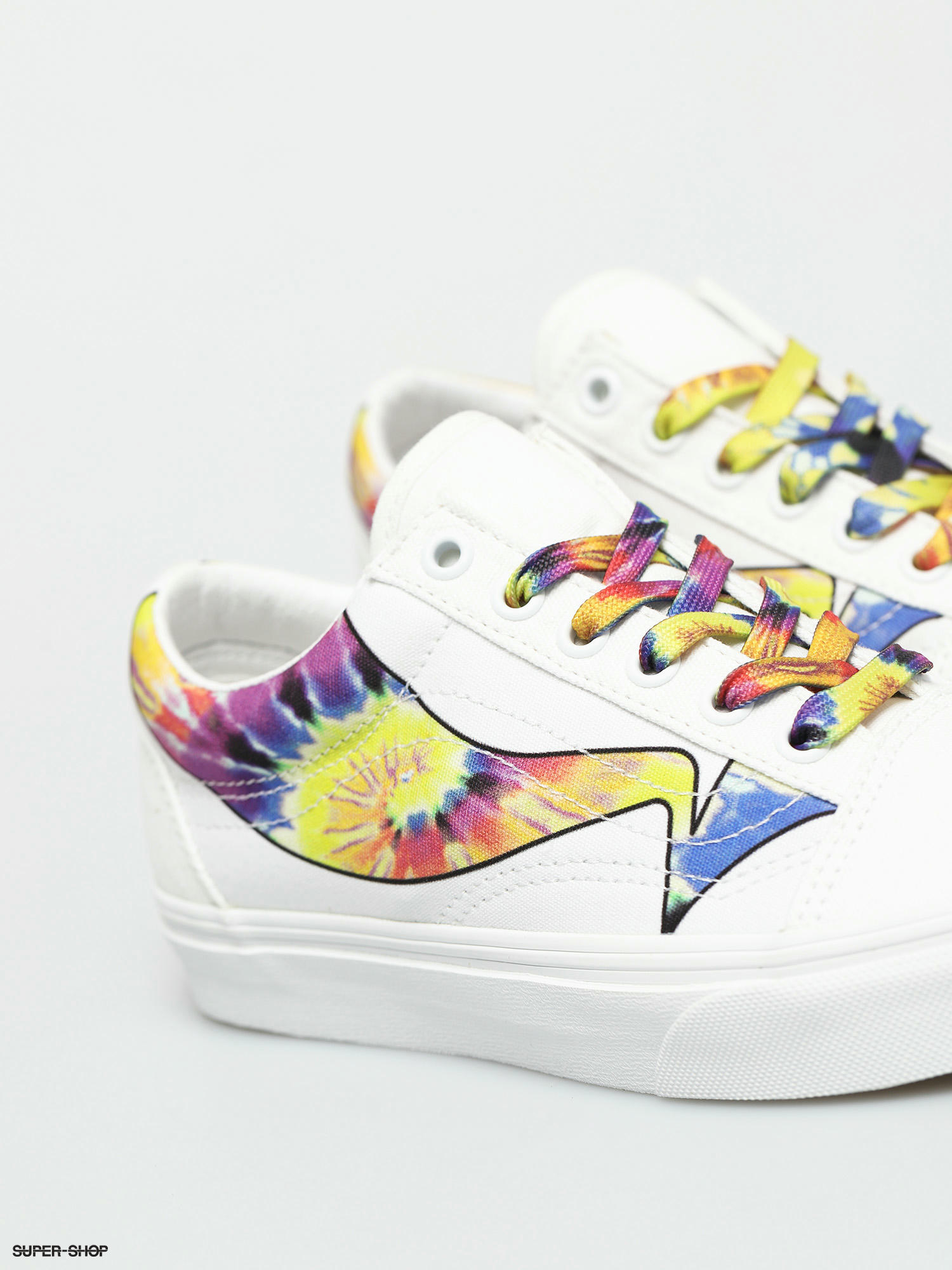 Vans slip on sale tie dye skate shoe