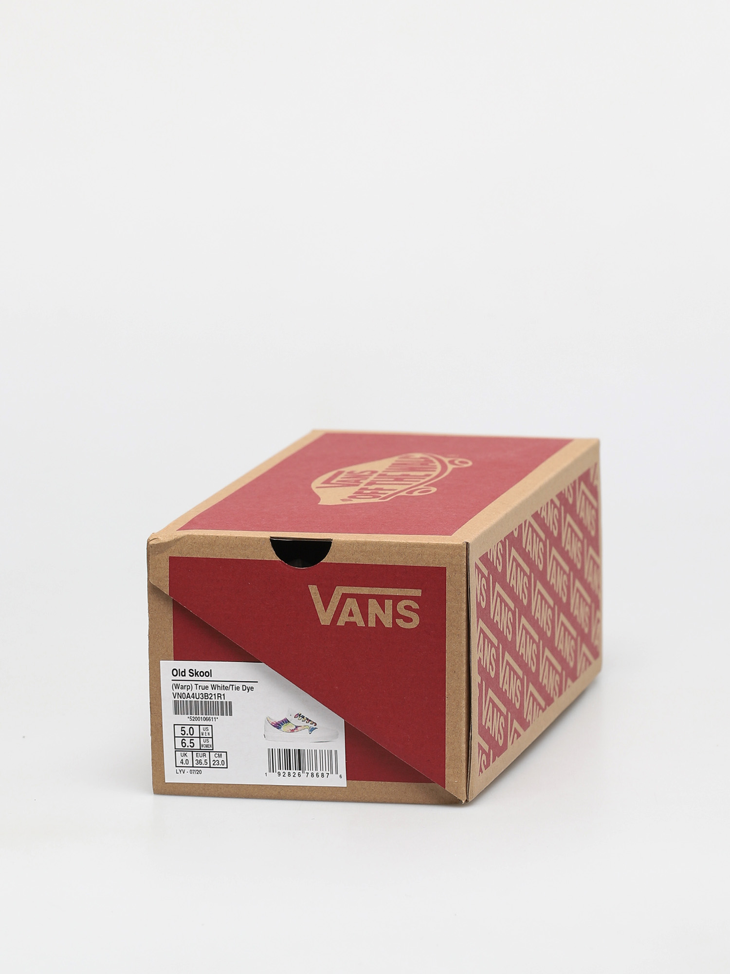 Vans Old Skool Shoes (warp/true white/tie dye)