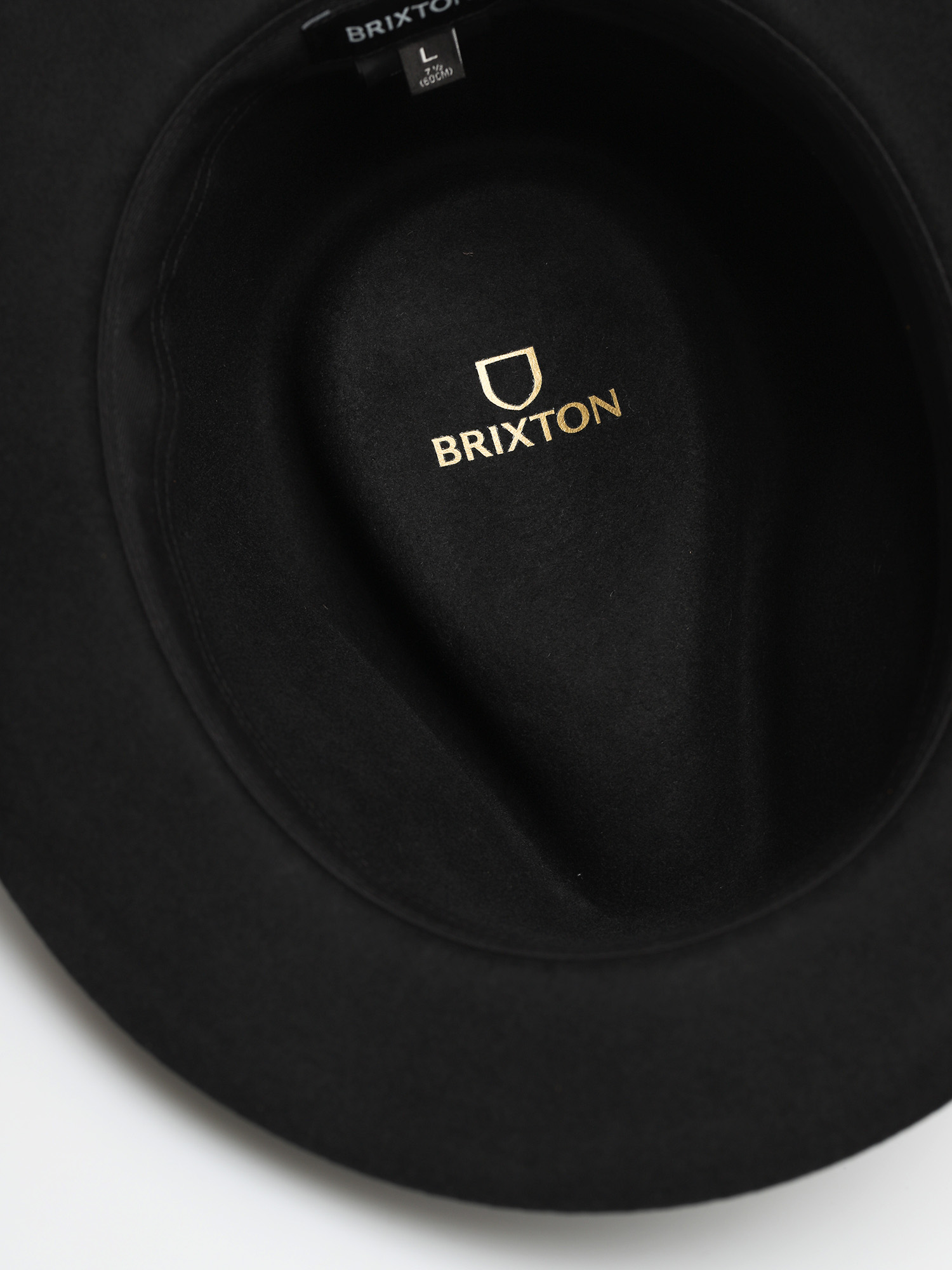 Brixton Messer Short Brim Fedora Hat 