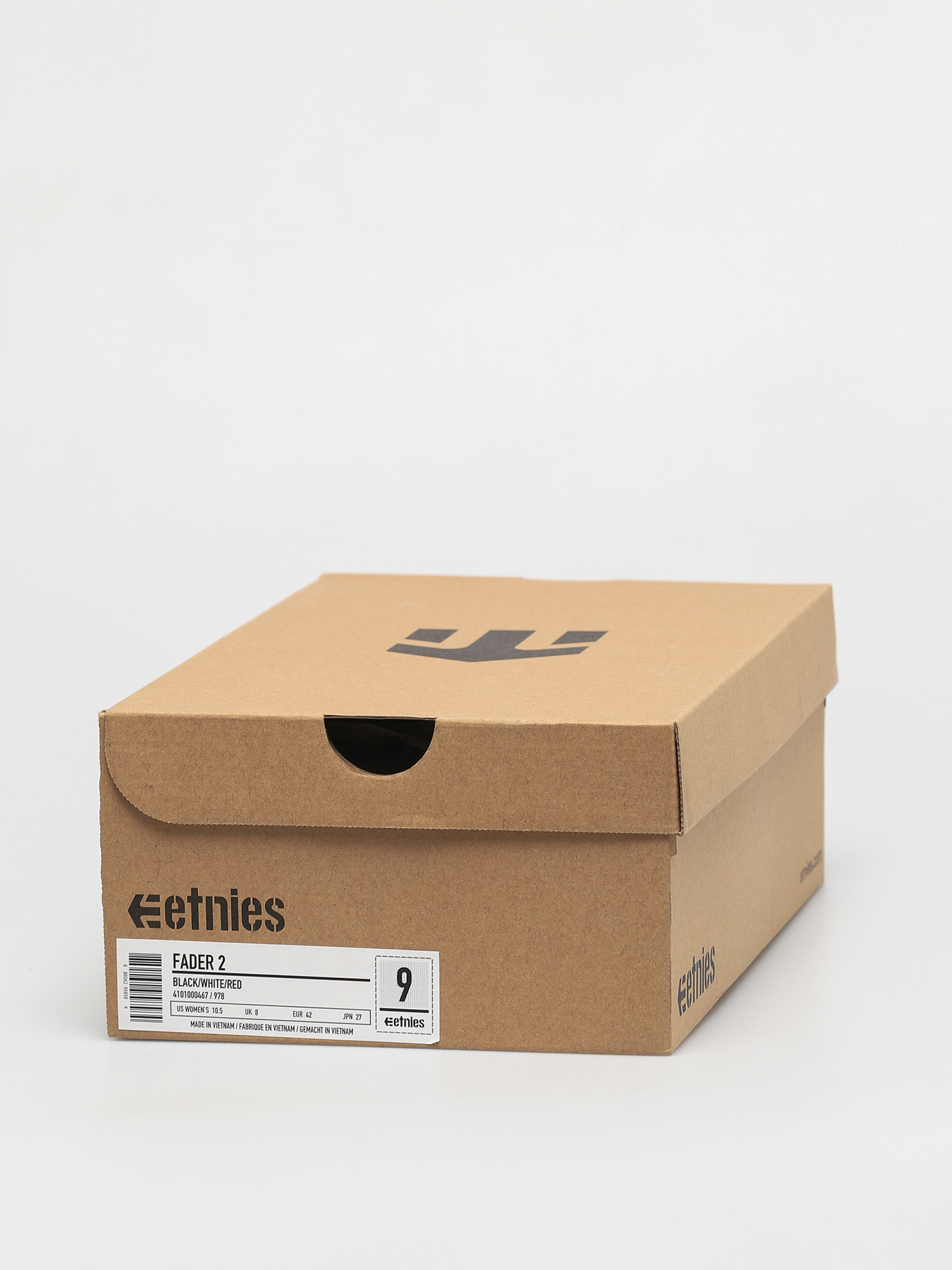 Etnies Fader 2 Shoes (black/white/red)