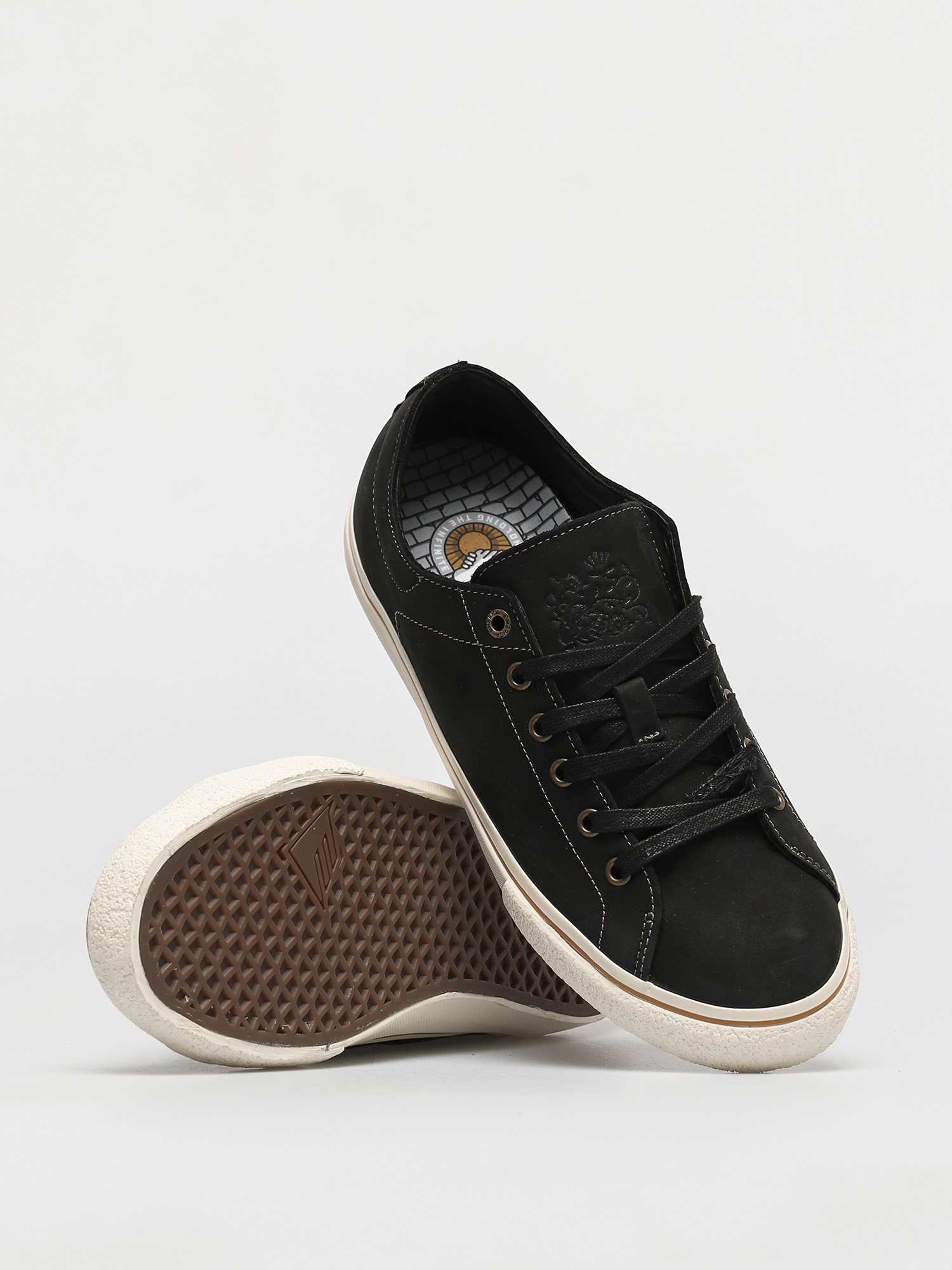 Emerica Omen Lo Sb Reserve Shoes (black raw)