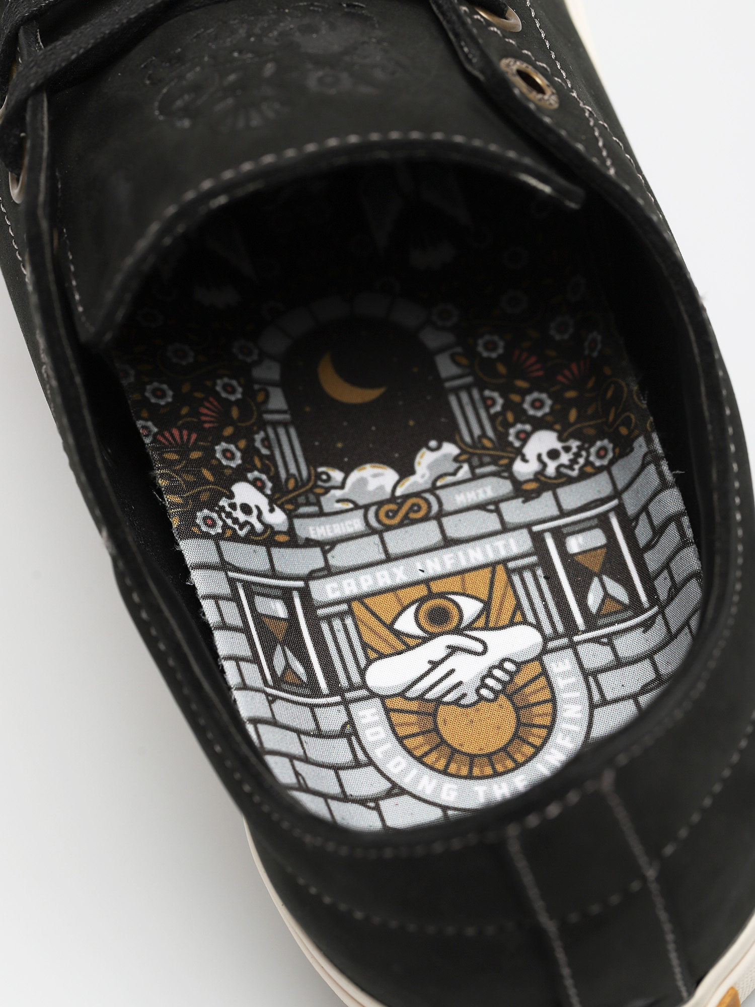 Emerica Omen Lo Sb Reserve Shoes (black raw)