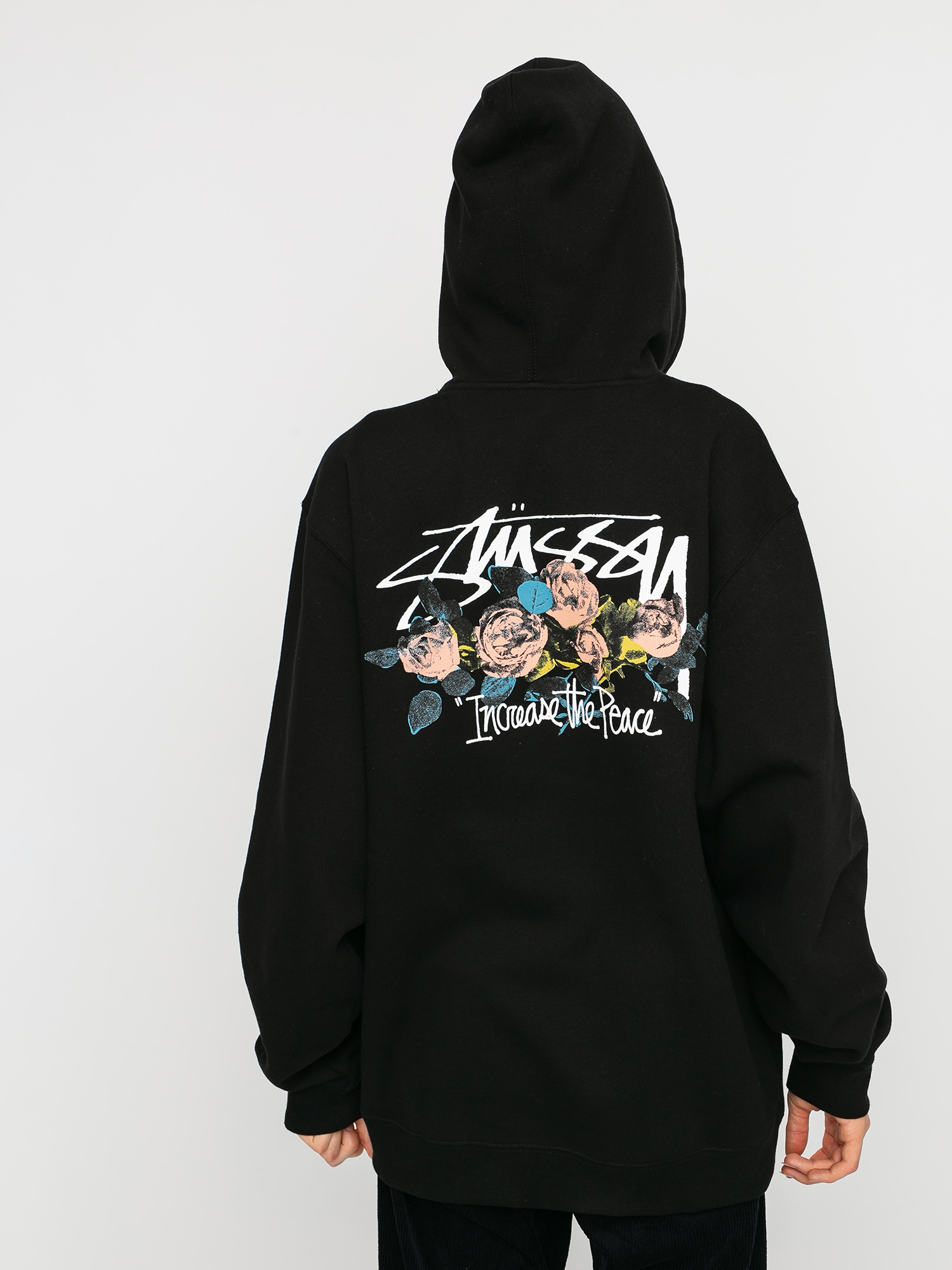 Stussy Itp Roses HD Hoodie (black)