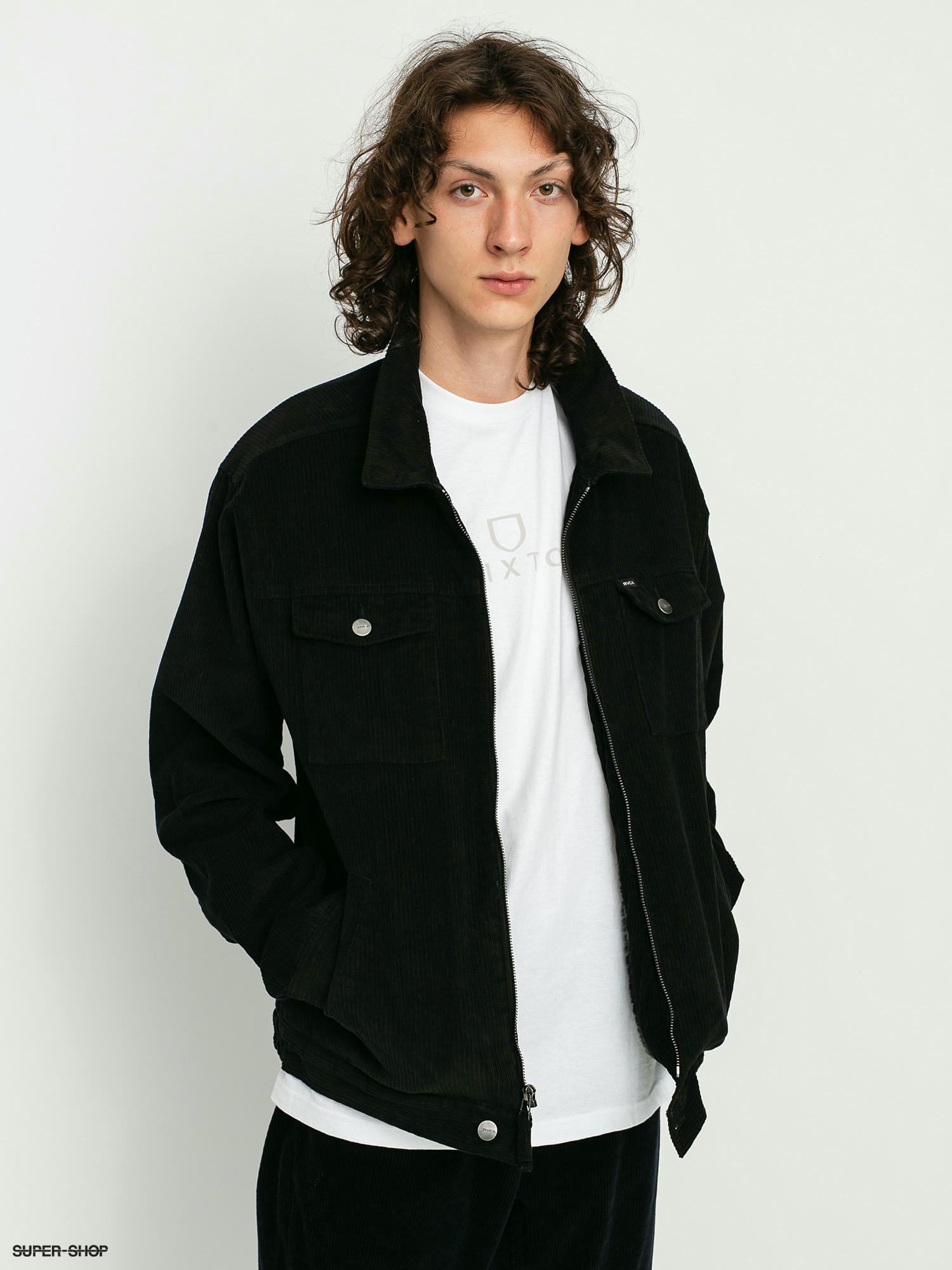 rvca trucker jacket