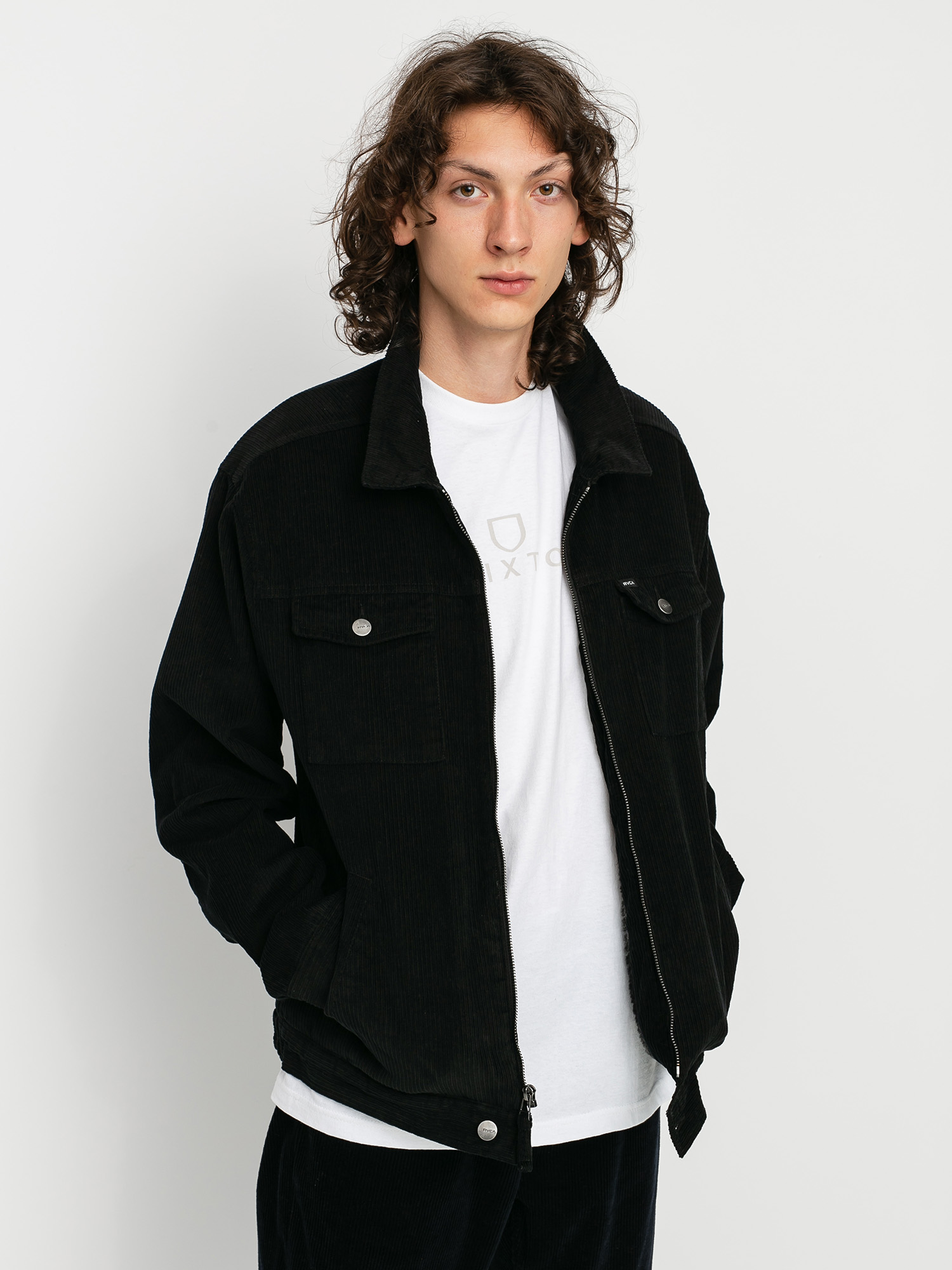 RVCA Easy Trucker II Jacket (rvca black)