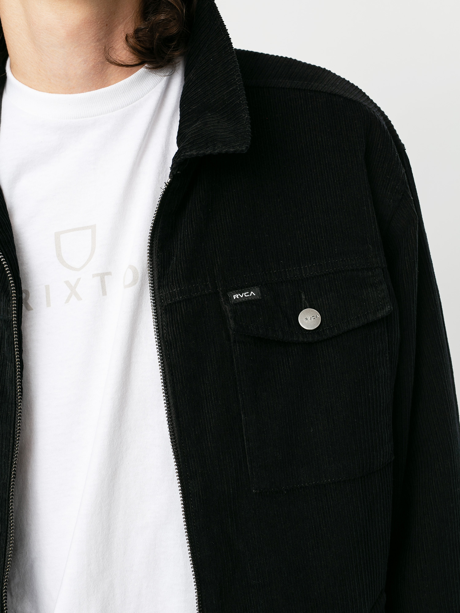 RVCA Easy Trucker II Jacket (rvca black)