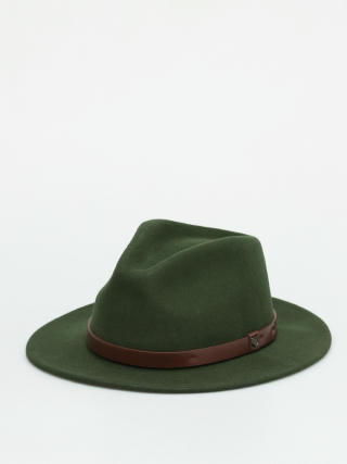 Brixton Messer Fedora Hat (moss)