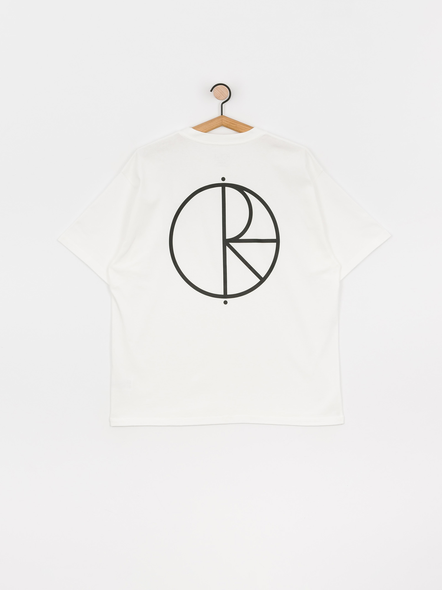 Polar Skate T-shirt Stroke Logo (white)