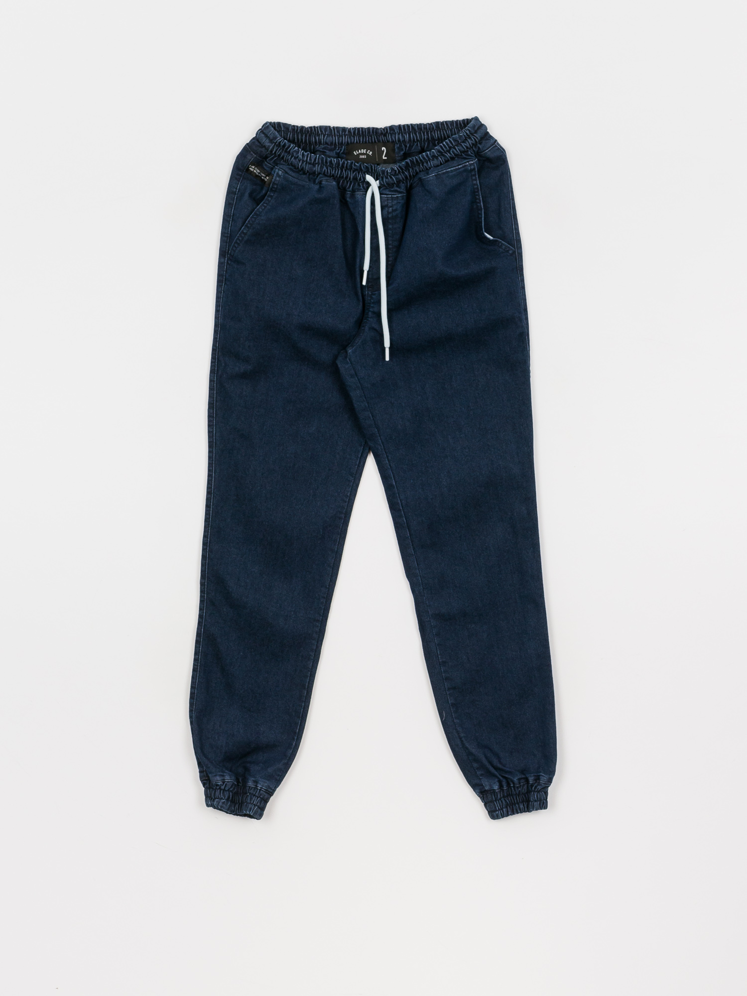 Elade Jogger Icon Mini Logo Hose (blue denim)