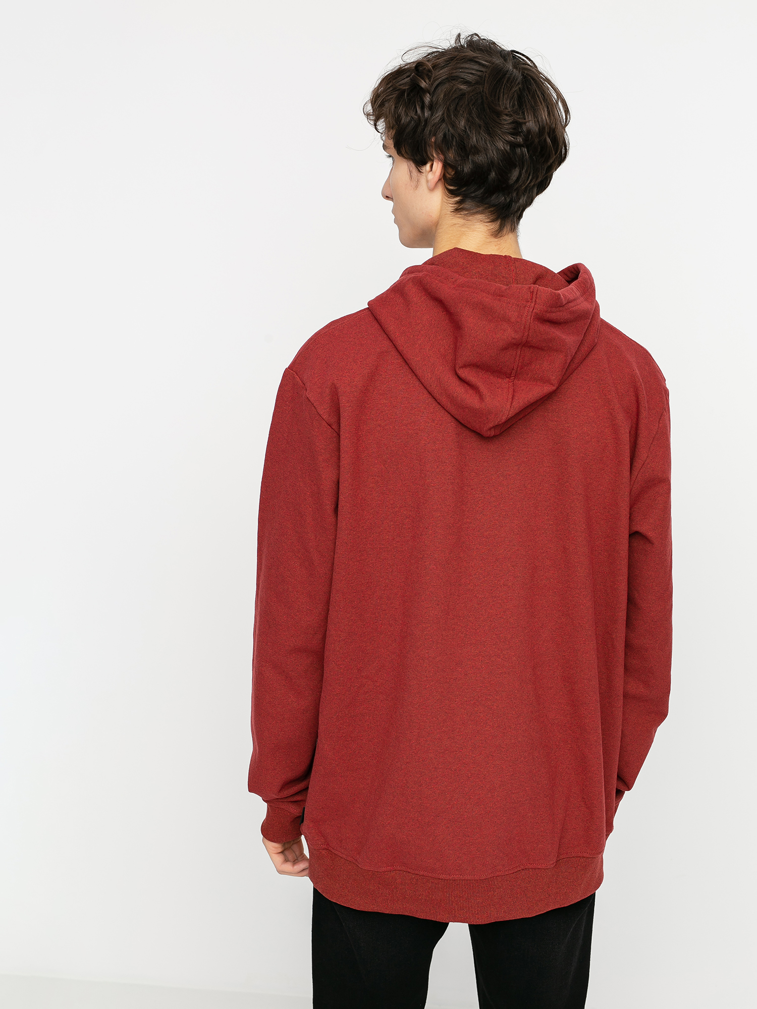 red patagonia hoodie