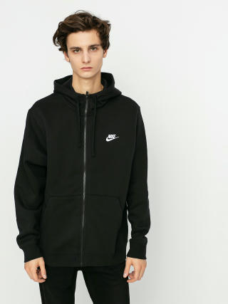 Nike Sportswear Club ZHD Hoodie (black/black/white)