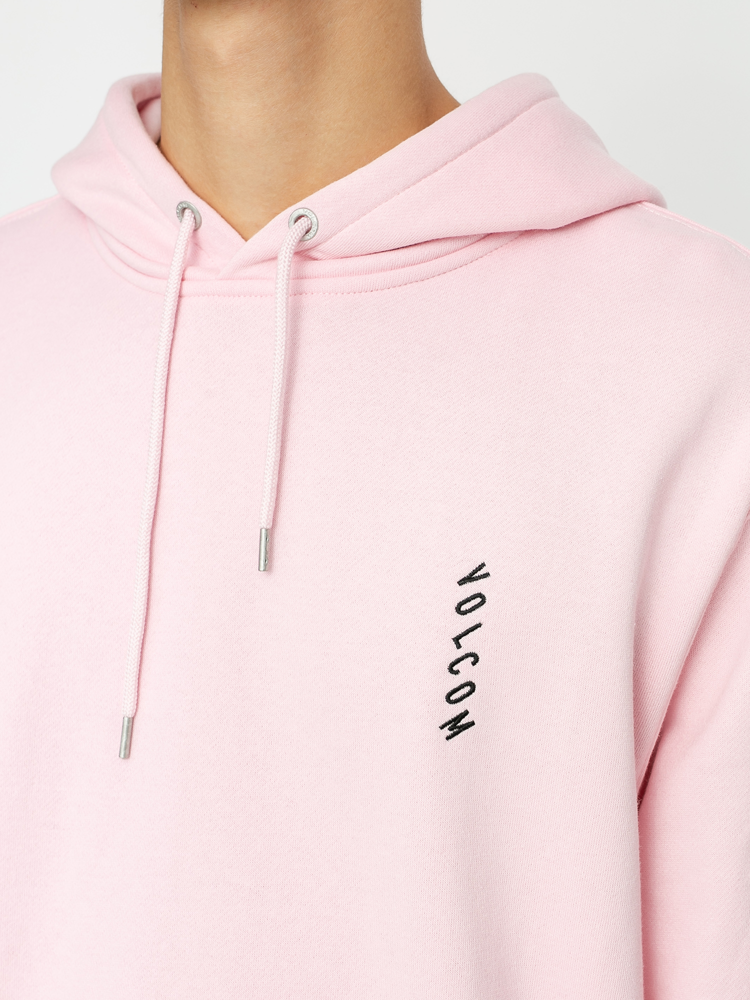 pink volcom hoodie