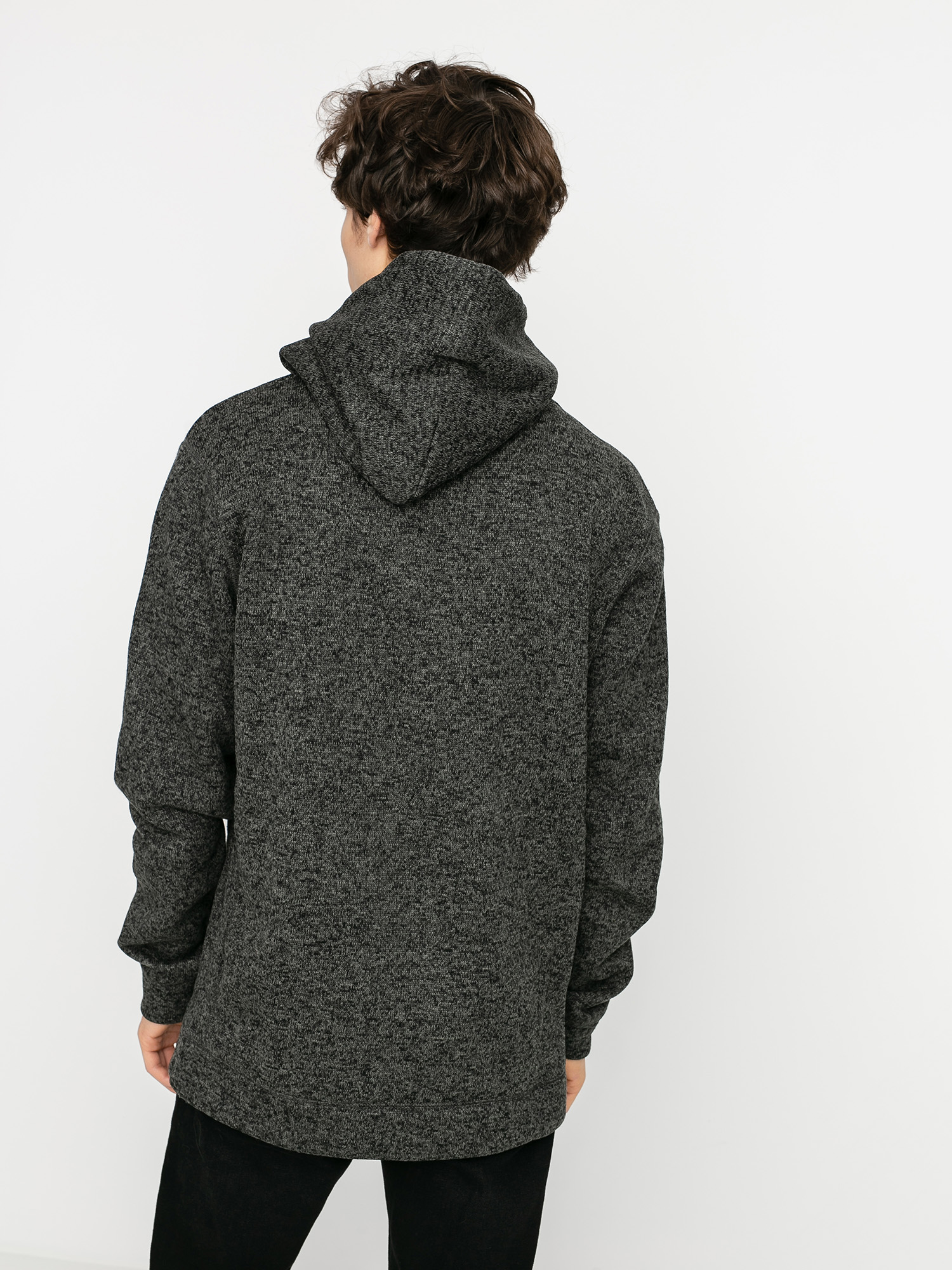 dark grey hoodie