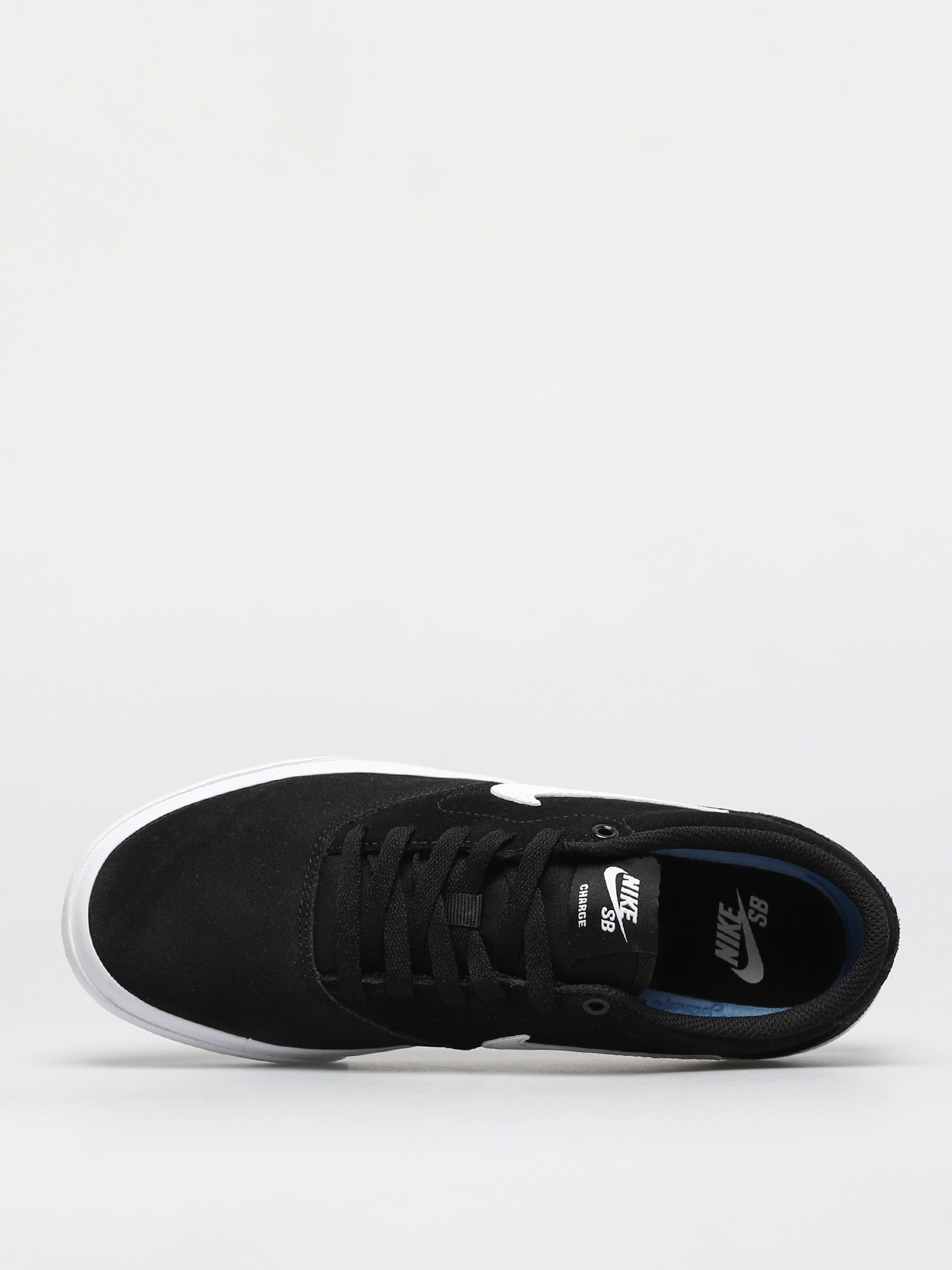 Nike SB Charge Suede Shoes (black/white/black)