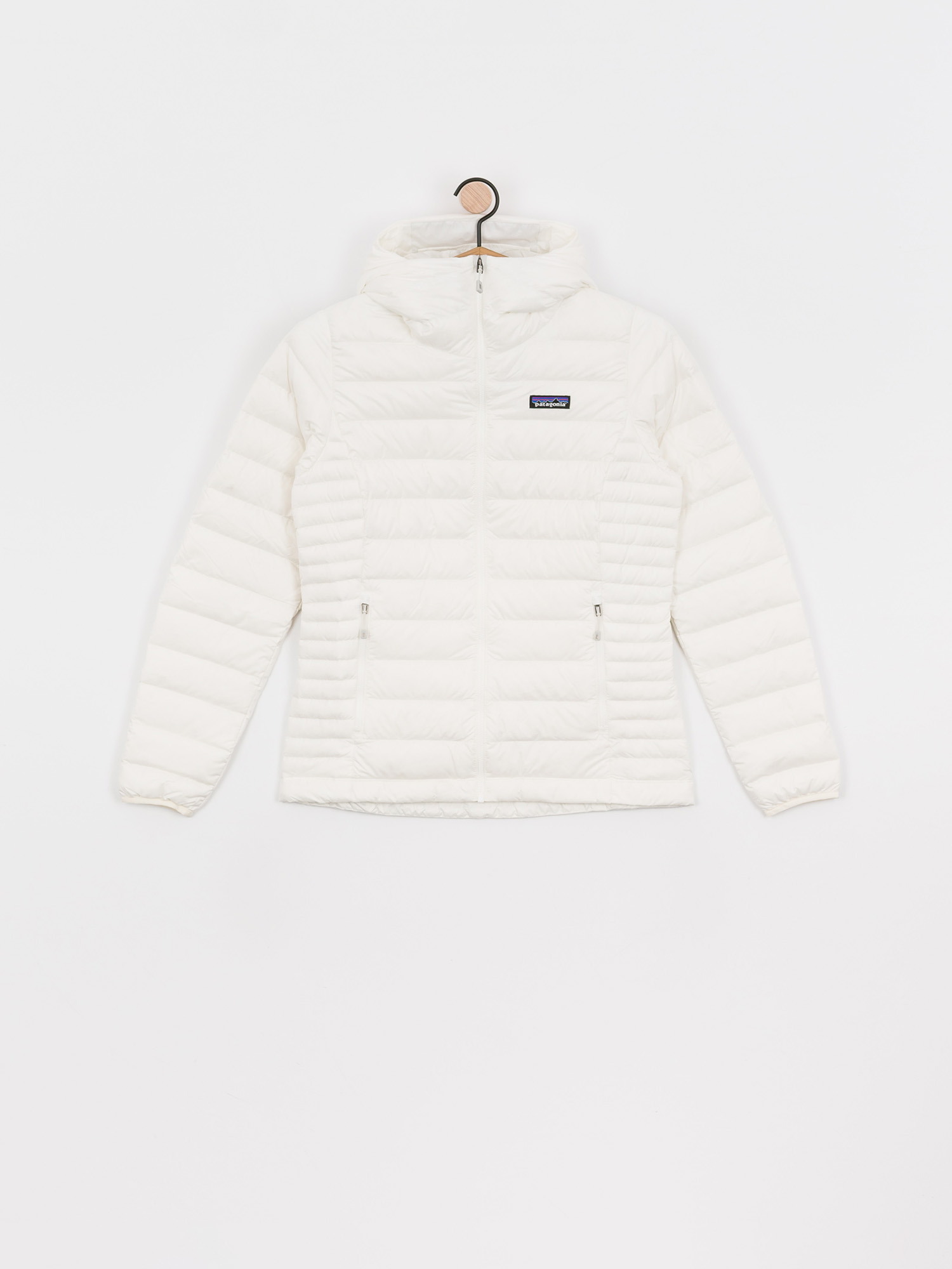 white patagonia coat